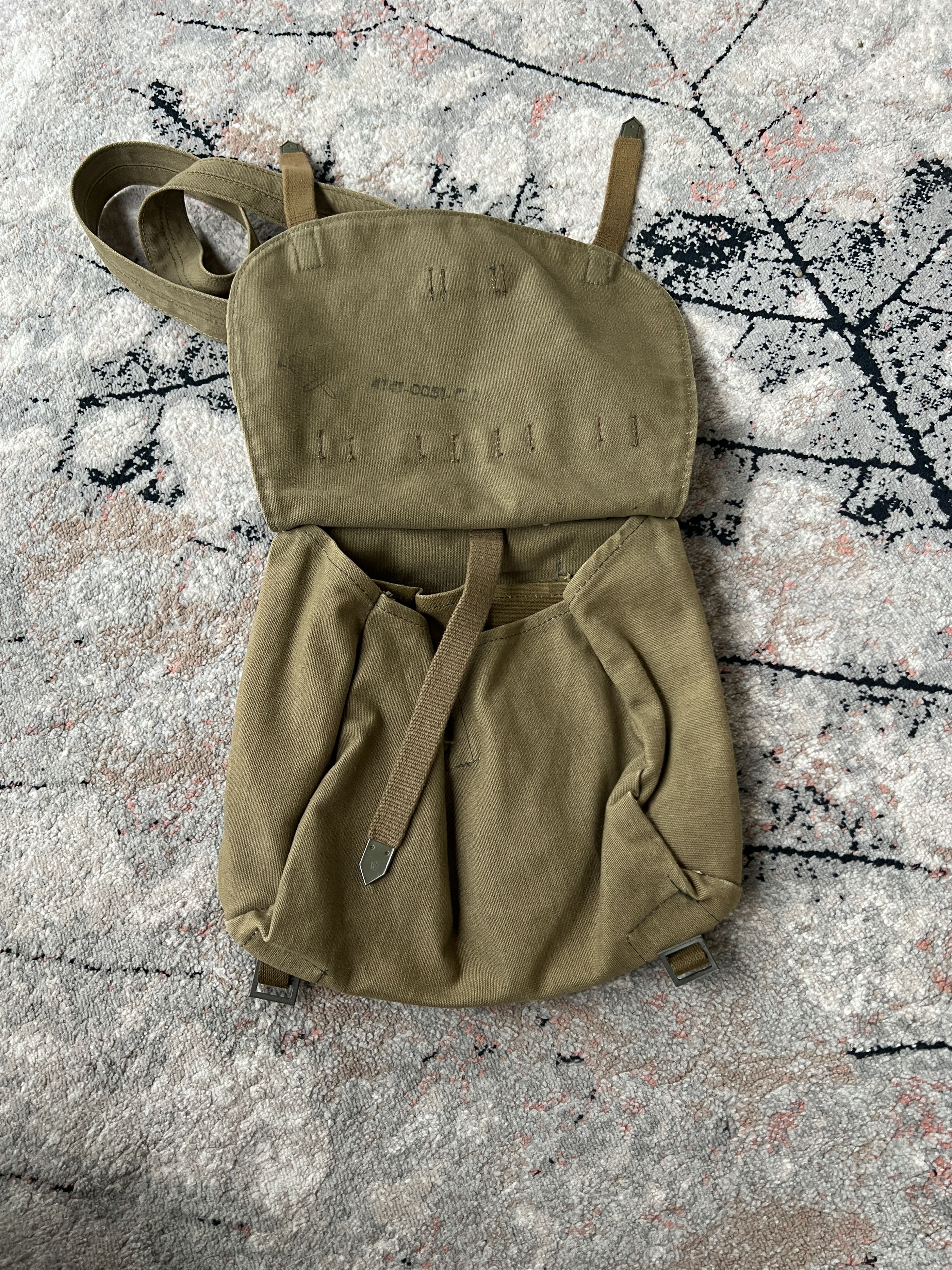 Japanese Brand Vintage Military Bag Size ONE SIZE - 4 Thumbnail