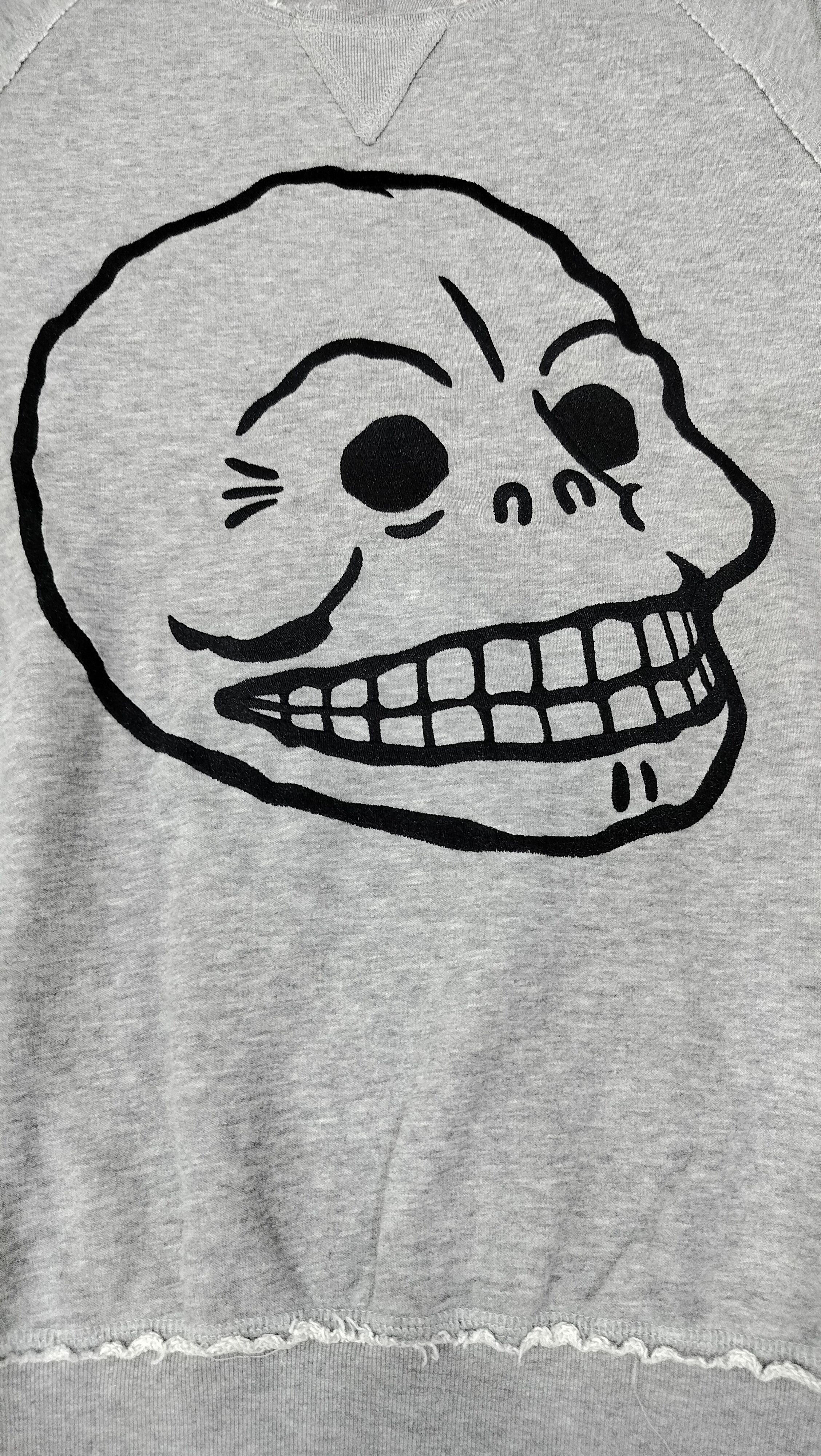 Cheap Monday Cheap Monday Skull Graphic Sweatshirt XS Size XS / US 0-2 / IT 36-38 - 2 Thumbnail
