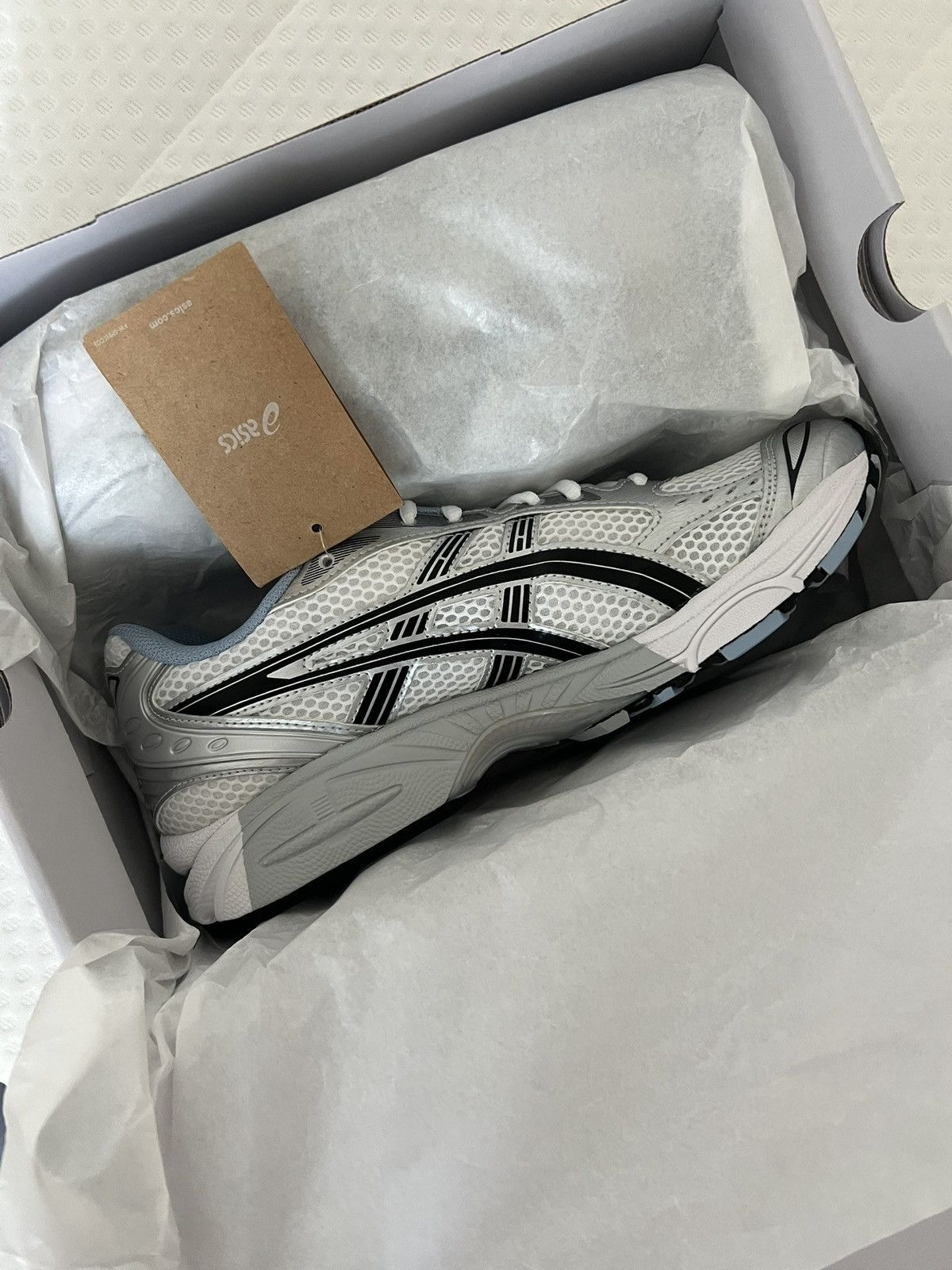 Asics × JJJJound JJJJound ASICS Gel Kayano 14 Baby Blue White size 8 Men Size US 8 / EU 41 - 3 Thumbnail