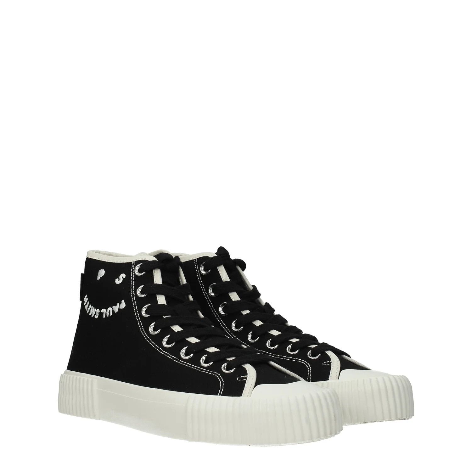 Paul Smith ob1o1e1124 Fabric Sneakers in Black Size US 8.5 / IT 38.5 - 2 Thumbnail
