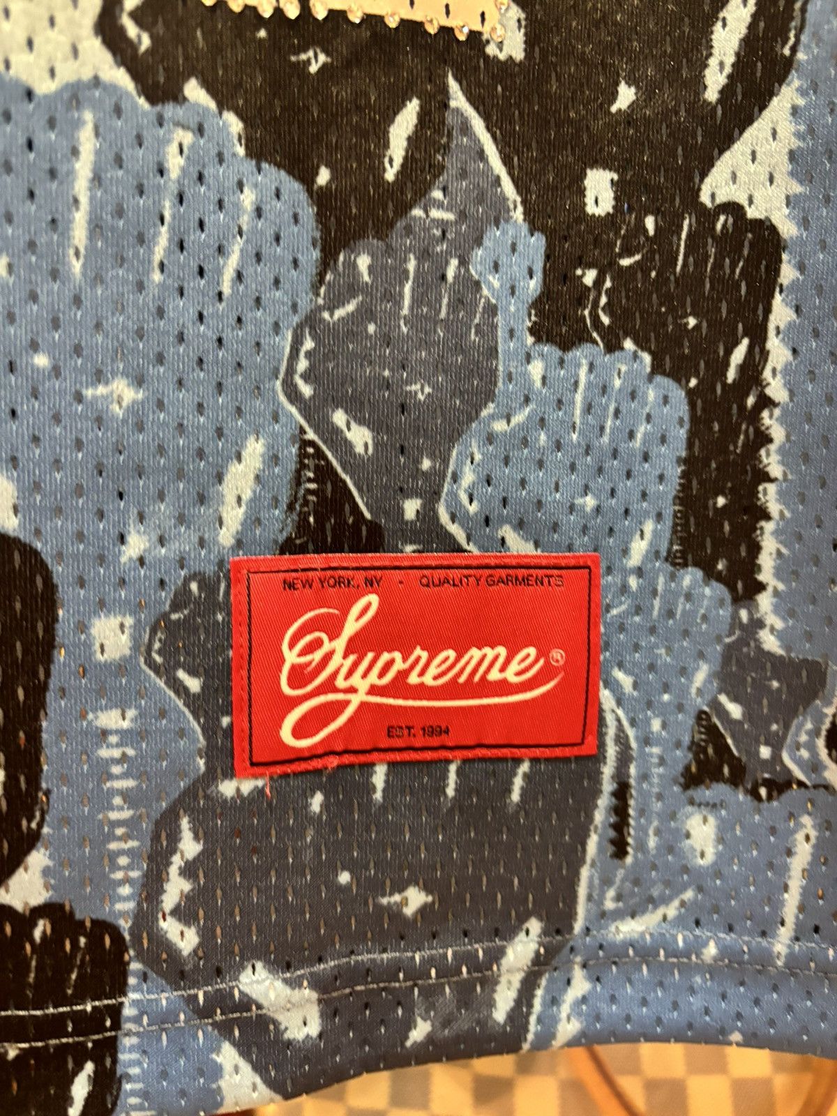 Supreme Supreme Hardies Camo Jersey Blue Size US S / EU 44-46 / 1 - 4 Thumbnail