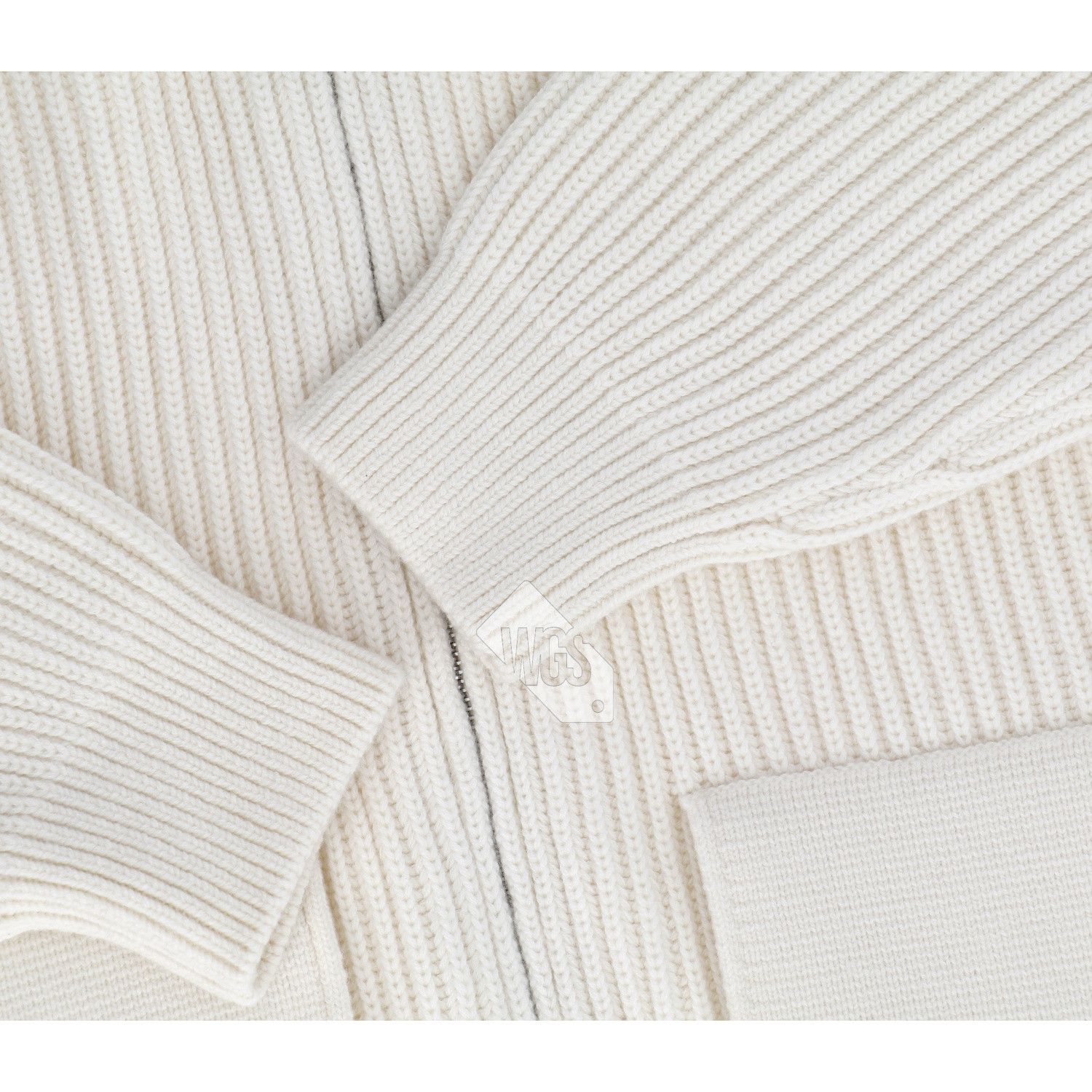 Hermes Hermes H Wool knit jacket Blanc Naturel Size 36 Size XS / US 0-2 / IT 36-38 - 12 Thumbnail