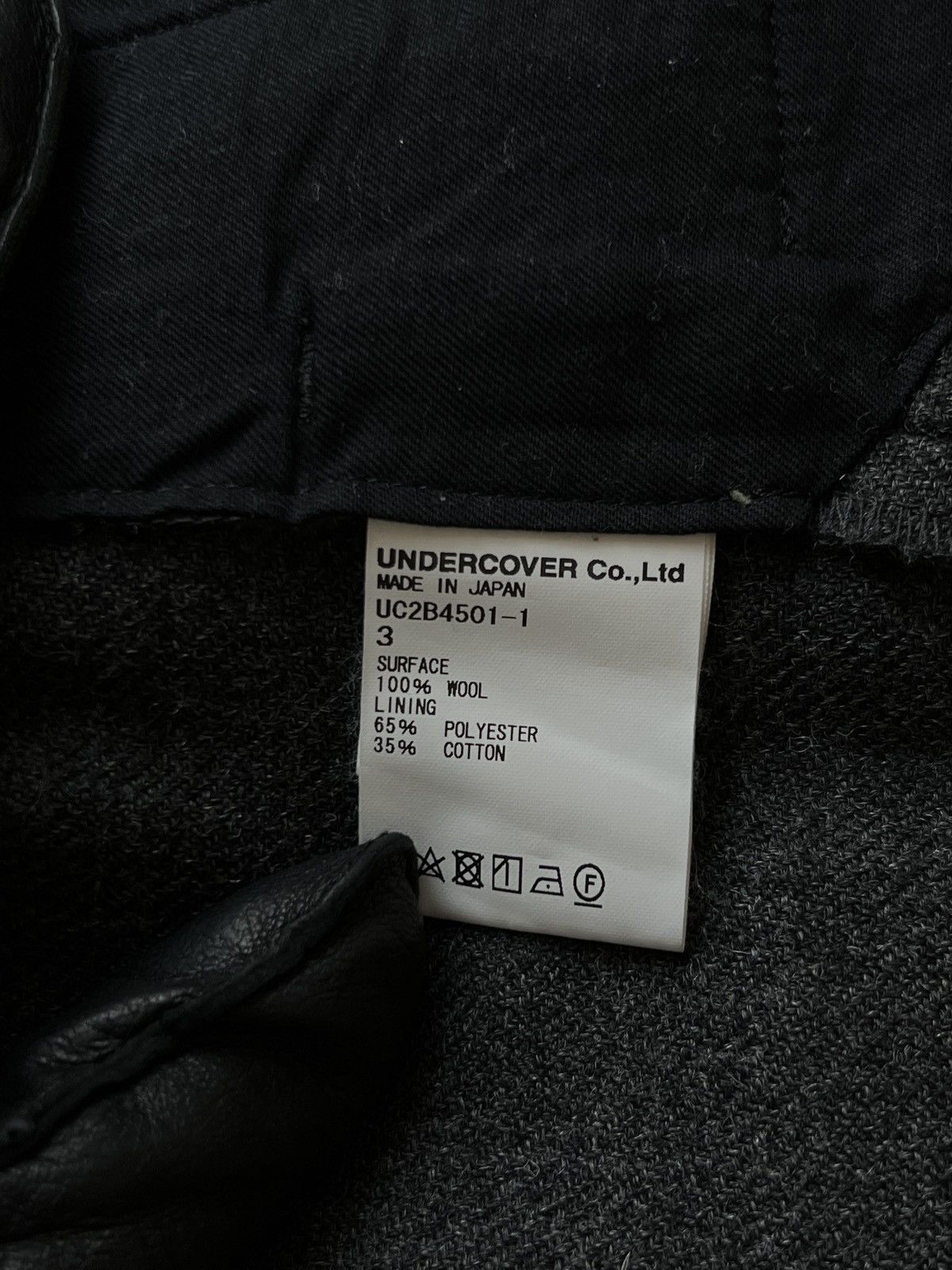 Undercover Undercover AW22 Psycho Wool Trousers Size US 32 / EU 48 - 6 Thumbnail