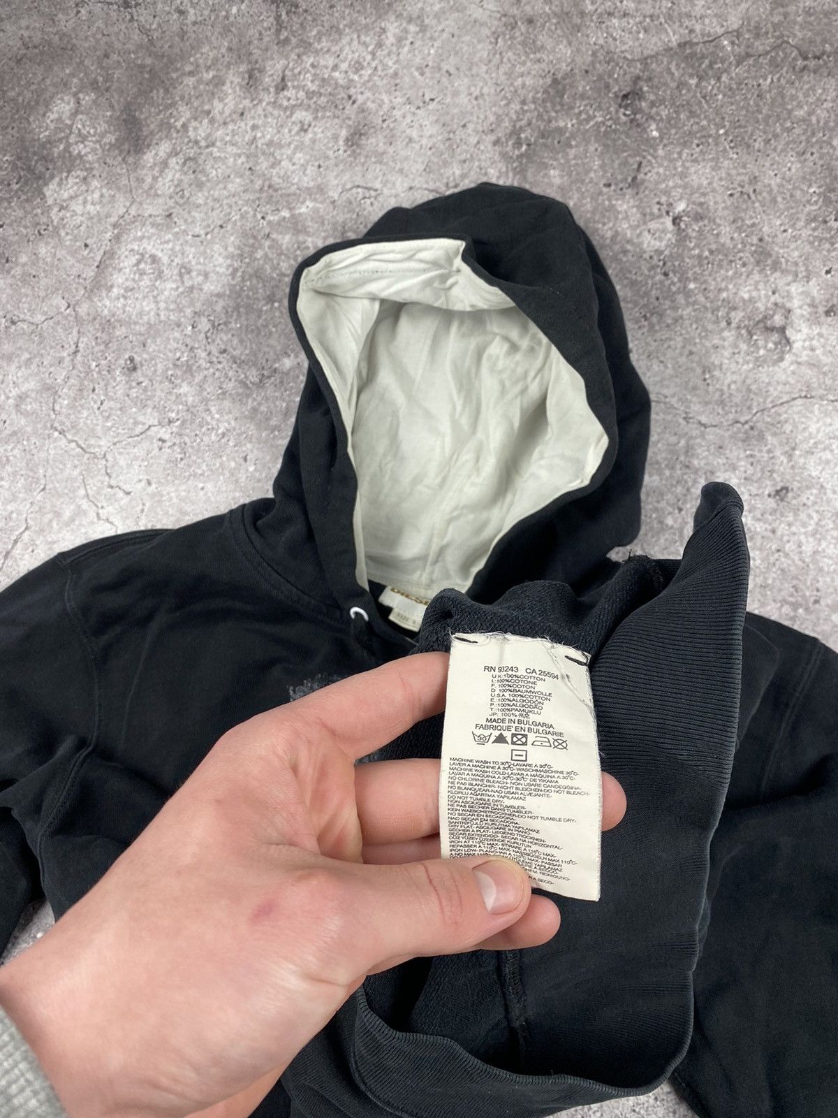 Diesel Vintage Y2K Diesel Face Punk Big Logo Black Hoodie Hooded Size US L / EU 52-54 / 3 - 4 Thumbnail