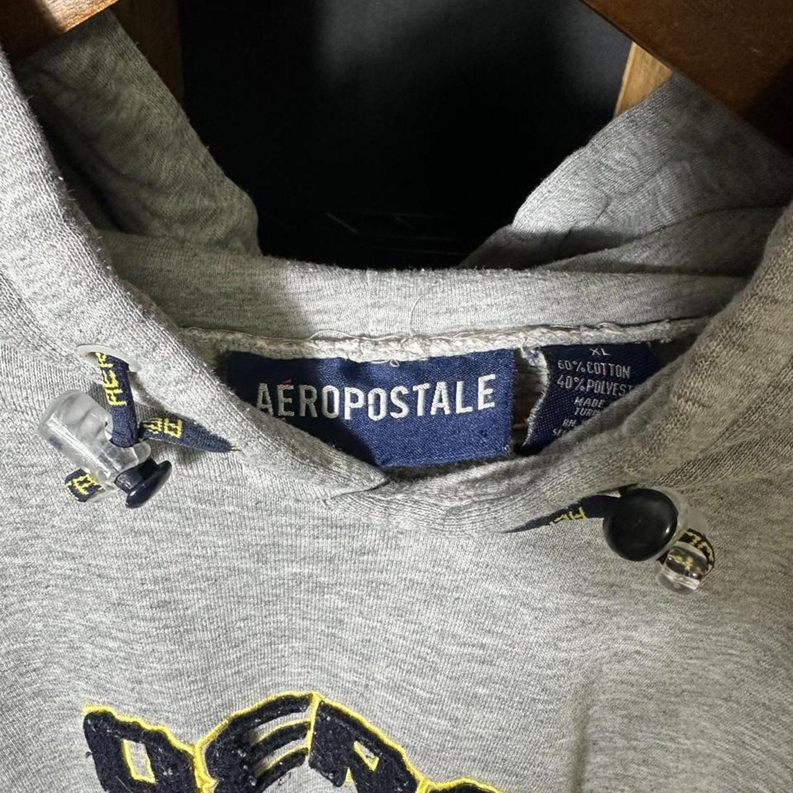Aeropostale Vintage Y2K Aeropostale NYC Hoodie New York City Sweatshirt Size US XL / EU 56 / 4 - 3 Thumbnail