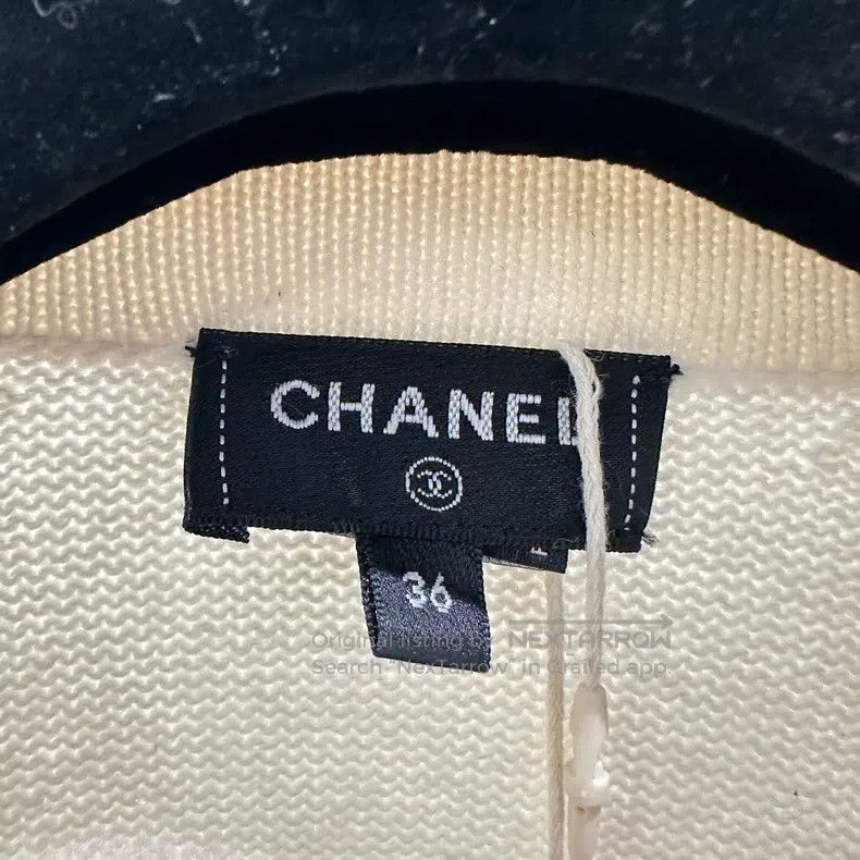 Chanel Chanel High-end handicraft workshop cashmere cardigan coat Size XS / US 0-2 / IT 36-38 - 3 Thumbnail