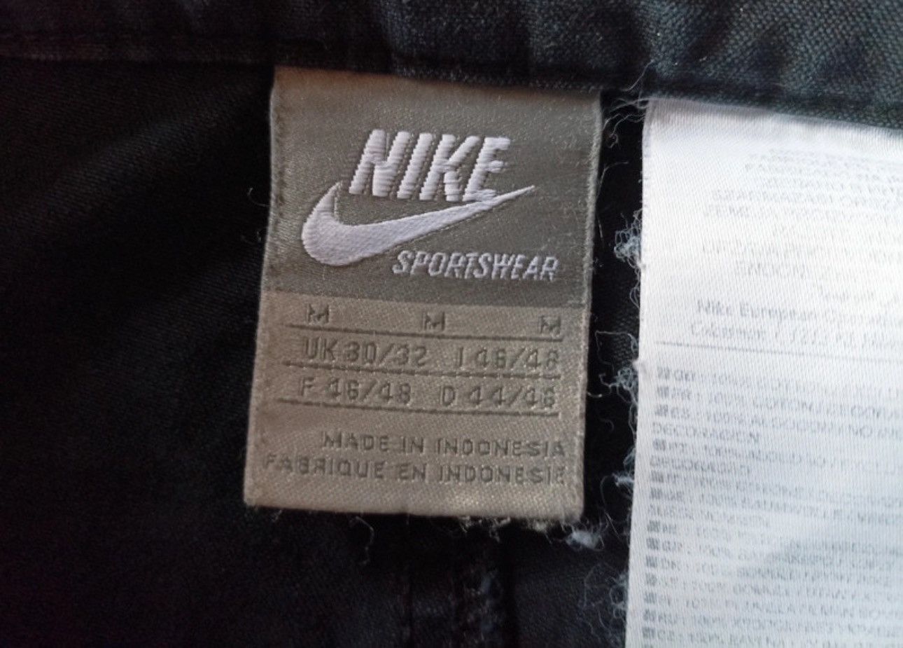 Nike × Vintage 00s Nike Vintage Cargo Baggy Pants Y2K Size US 32 / EU 48 - 7 Thumbnail