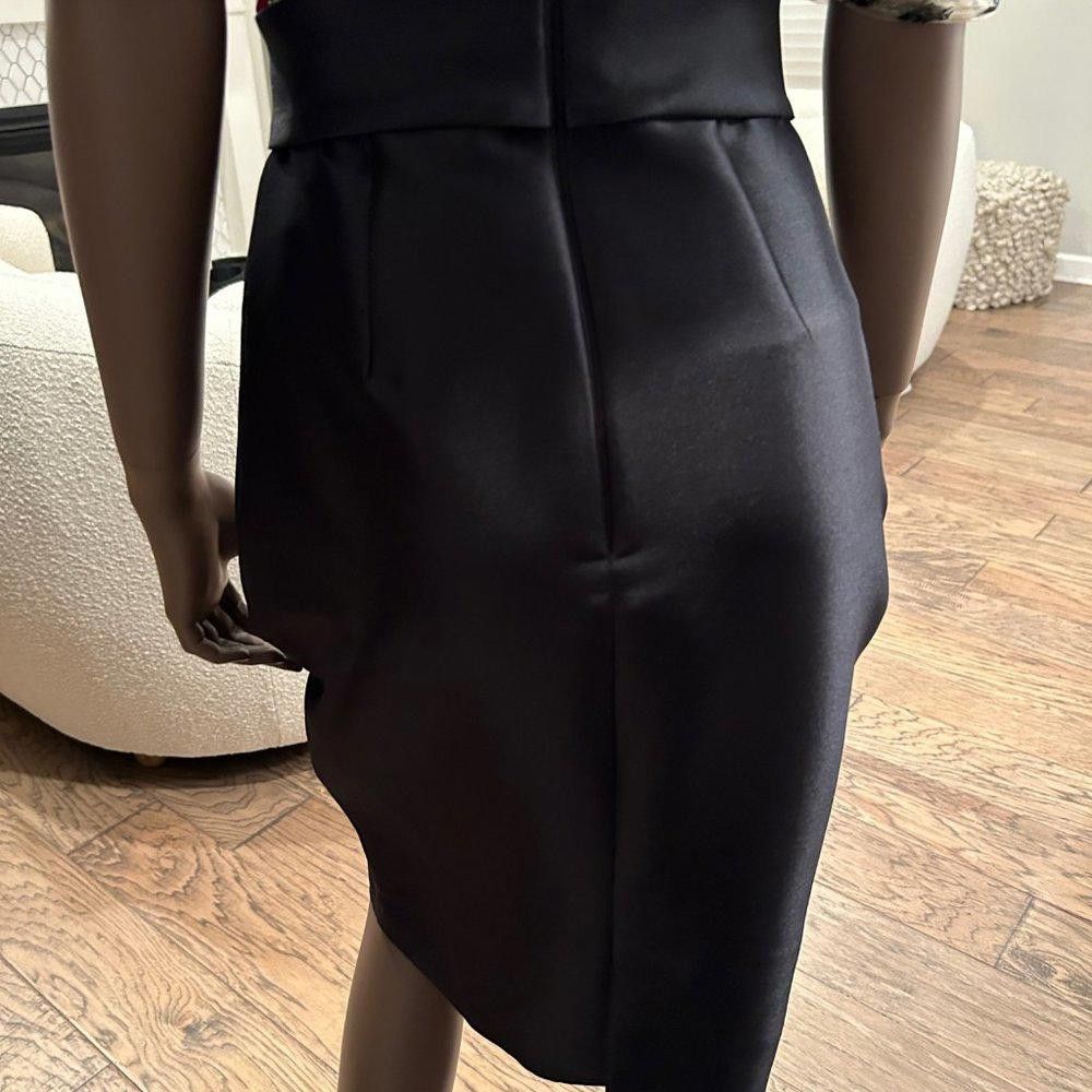 Designer Belle Badgley Mischka Black Tie Dress Size XS / US 0-2 / IT 36-38 - 9 Thumbnail