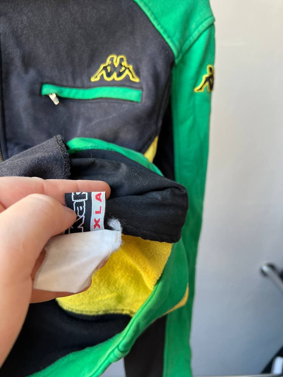 Kappa 2012/15 JAMAICA TEAM THIRD TRAVEL SOCCER FOOTBALL JACKET XL Size US XL / EU 56 / 4 - 14 Thumbnail