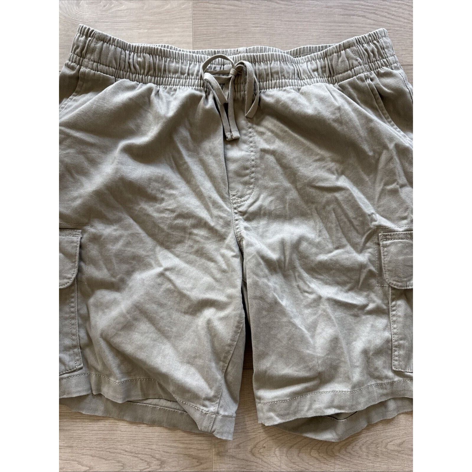 George George Stonewash Above The Knee Twill Shorts Medium 32x34 Size US 32 / EU 48 - 2 Thumbnail