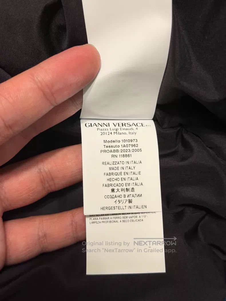 Versace Versace Lake blue bomber jacket Size M / US 6-8 / IT 42-44 - 5 Thumbnail