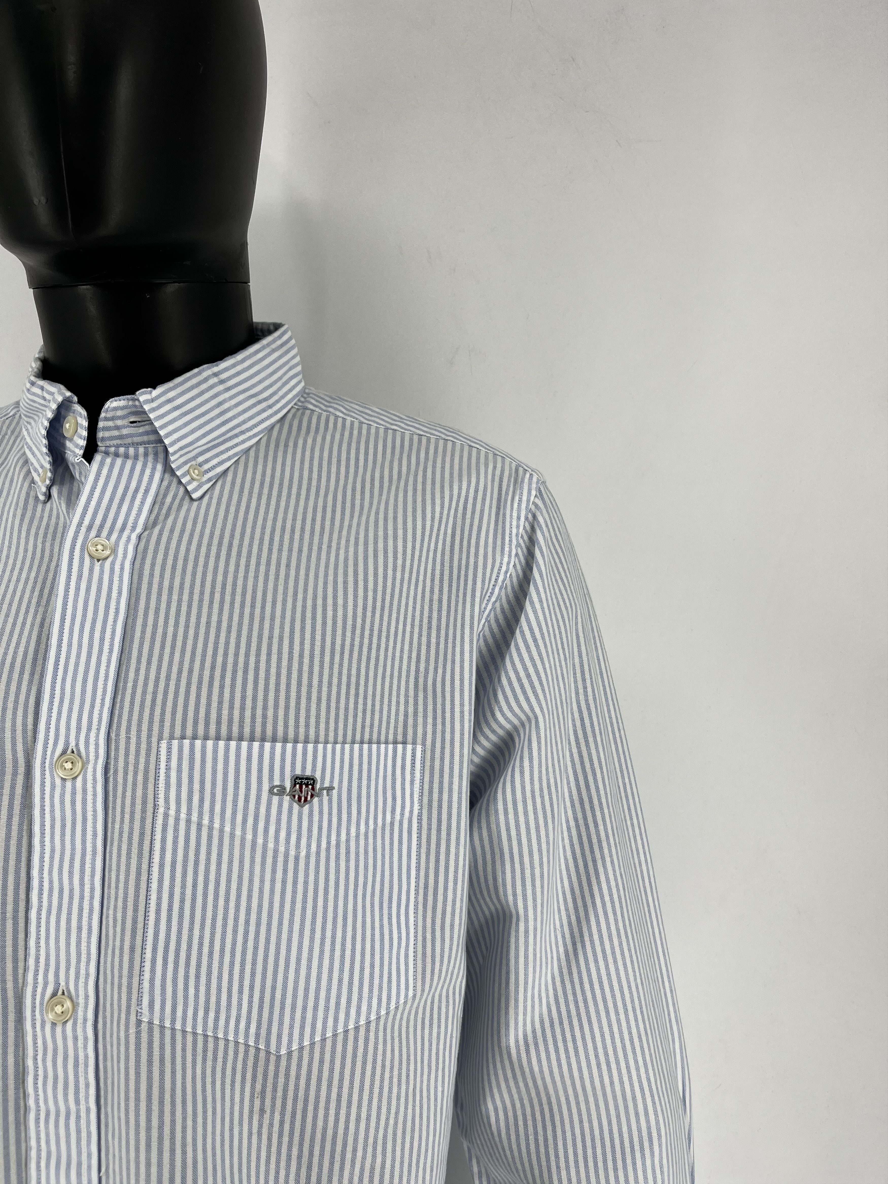 Gant Vintage Flannel GANT Striped Shirt Travis style Size XL Size US XL / EU 56 / 4 - 5 Thumbnail