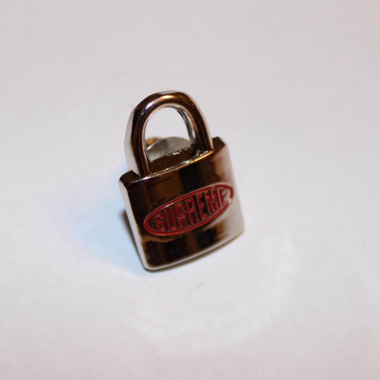 Supreme Supreme Lock Pin - Silver Size ONE SIZE - 1 Thumbnail