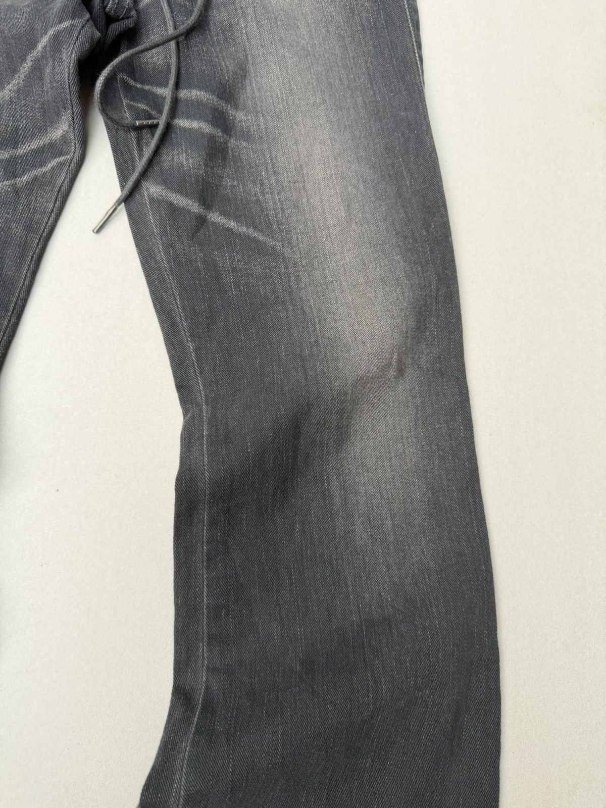 Japanese Brand VIENUS Lace up flare jeans Size US 27 - 4 Thumbnail
