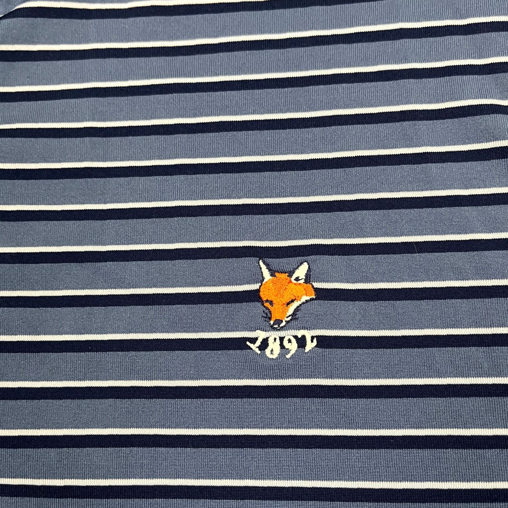 Vintage Greyson Green Spring Valley Hunt Club Polo Shirt Mens XL Blue Stripe Polo Size US XL / EU 56 / 4 - 2 Thumbnail