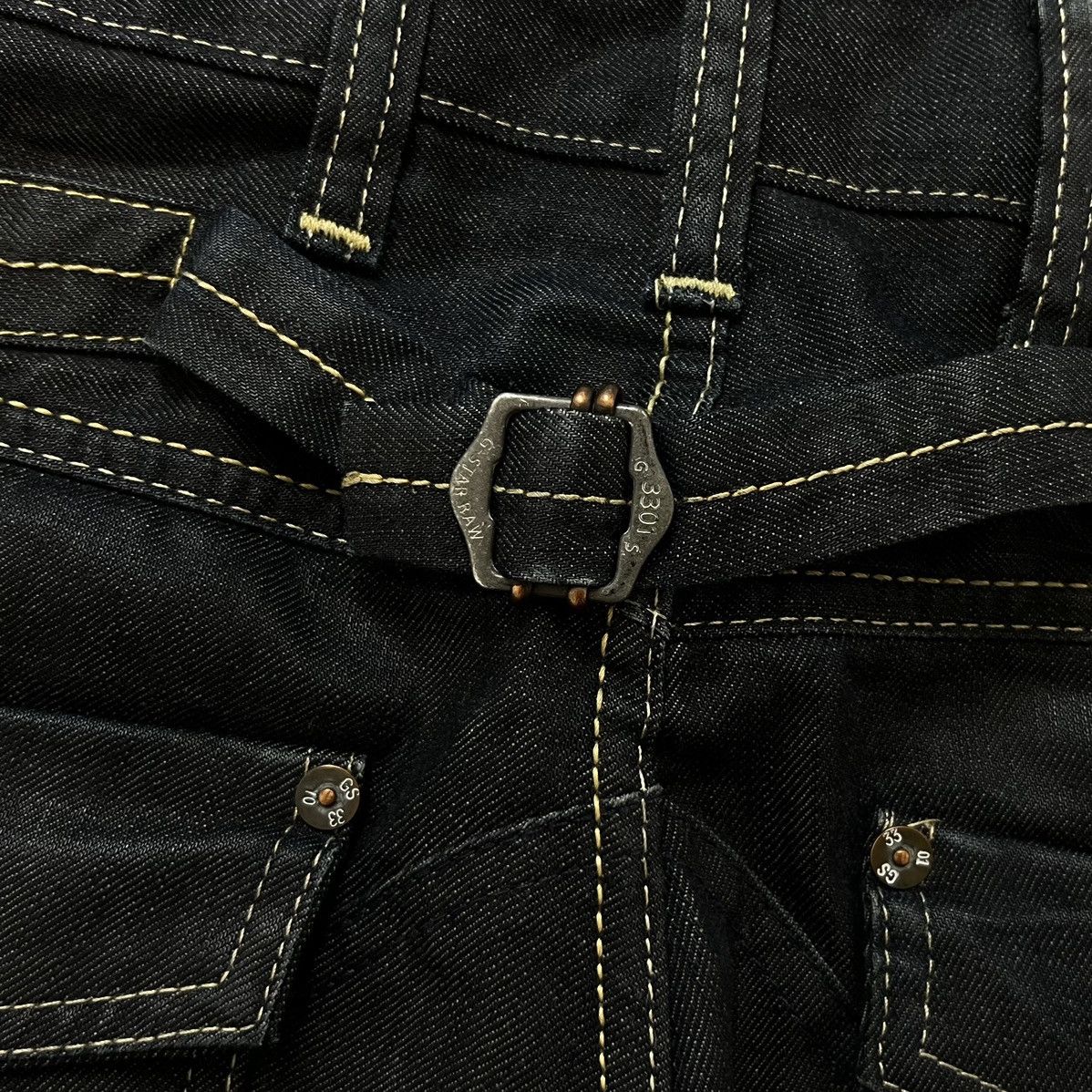 G-Star × Vintage Vintage G Star Raw 96 GS3301 Denim Jeans Big Logo Y2k Size US 32 / EU 48 - 9 Thumbnail