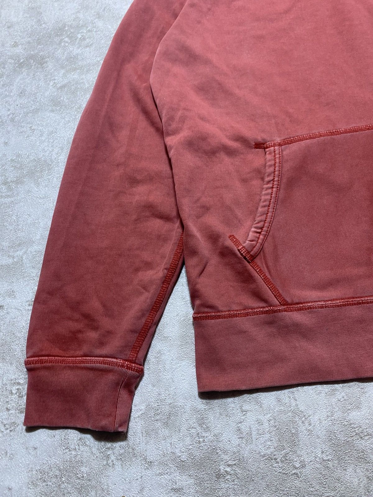 Polo Ralph Lauren Polo Ralph Lauren Washed Salmon Red Hoodie Faded Vintage Size US M / EU 48-50 / 2 - 4 Thumbnail