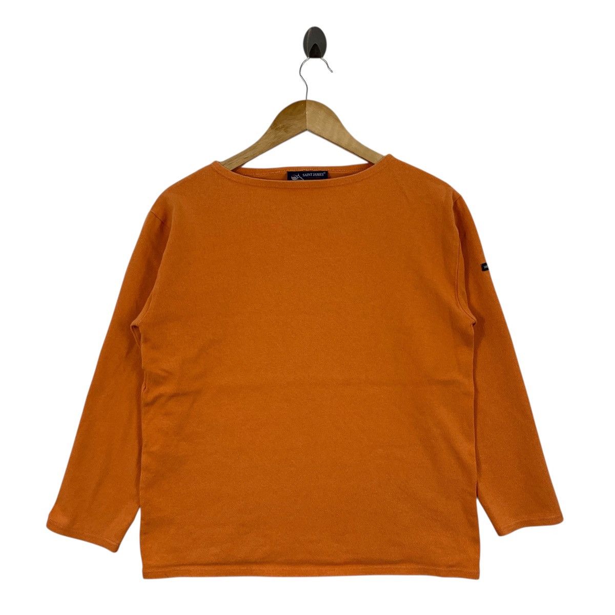 Saint James SAINT JAMES Depuis 1889 France Plain Long Sleeve Tshirt Size US S / EU 44-46 / 1 - 1 Thumbnail