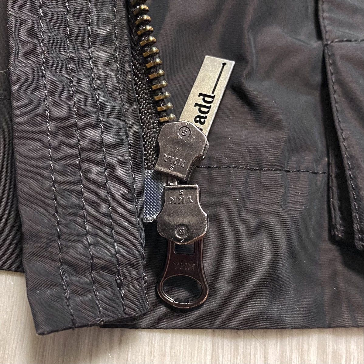 Add Add Italy Chocolate Brown M 65 Shimmer Nylon Light Jacket Size US M / EU 48-50 / 2 - 16 Thumbnail