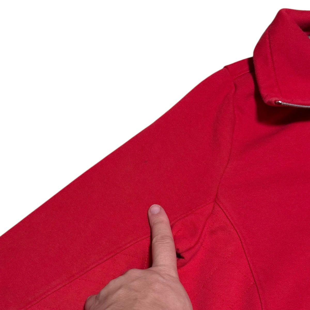 Ferrari × Puma Official Puma Ferrari Red Full Zip Jacket Women’s Large Size L / US 10 / IT 46 - 4 Thumbnail