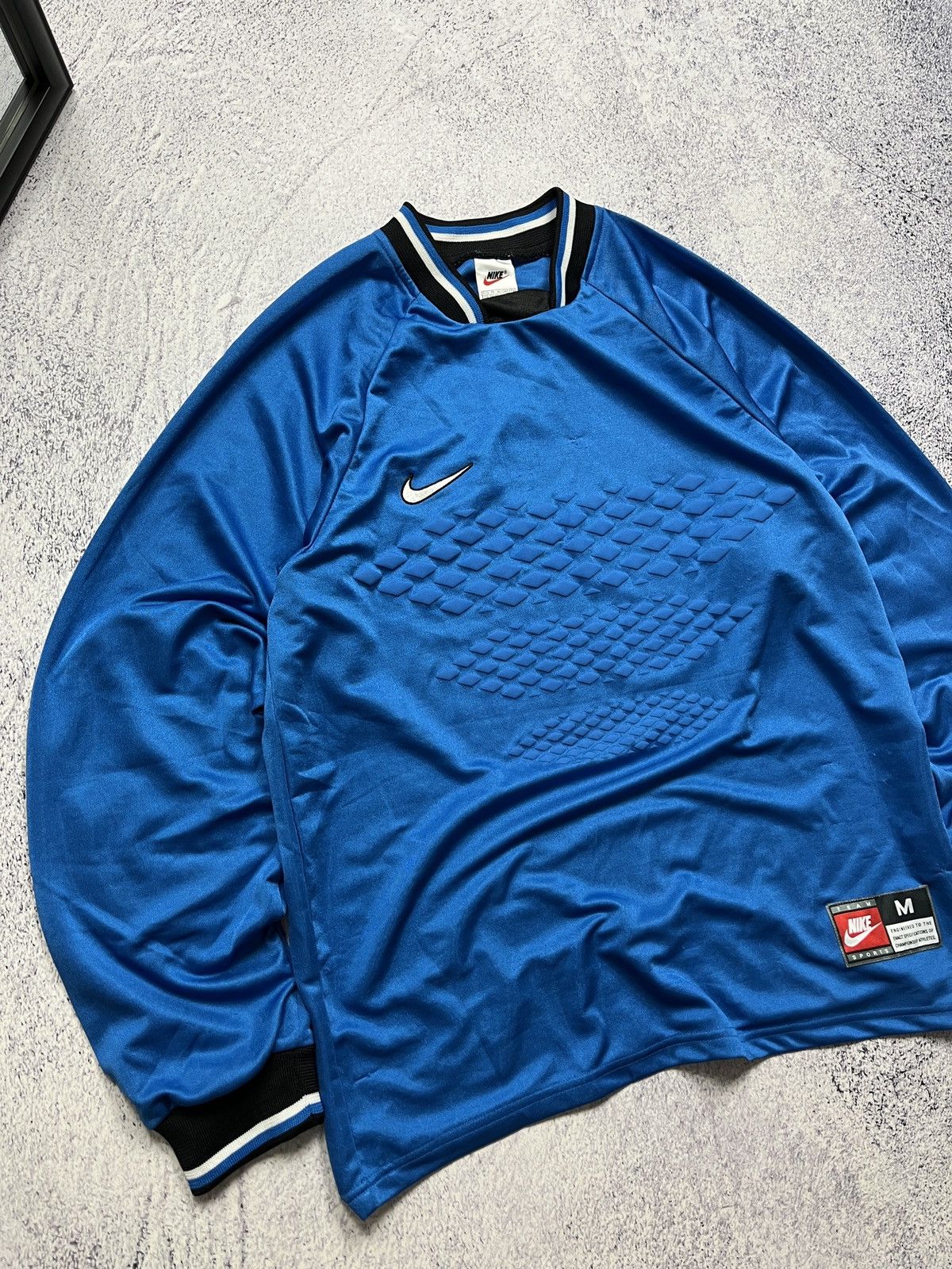 Nike × Vintage Vintage Nike Goalkeeper Longsleeve Template Jersey Retro Size US M / EU 48-50 / 2 - 3 Thumbnail