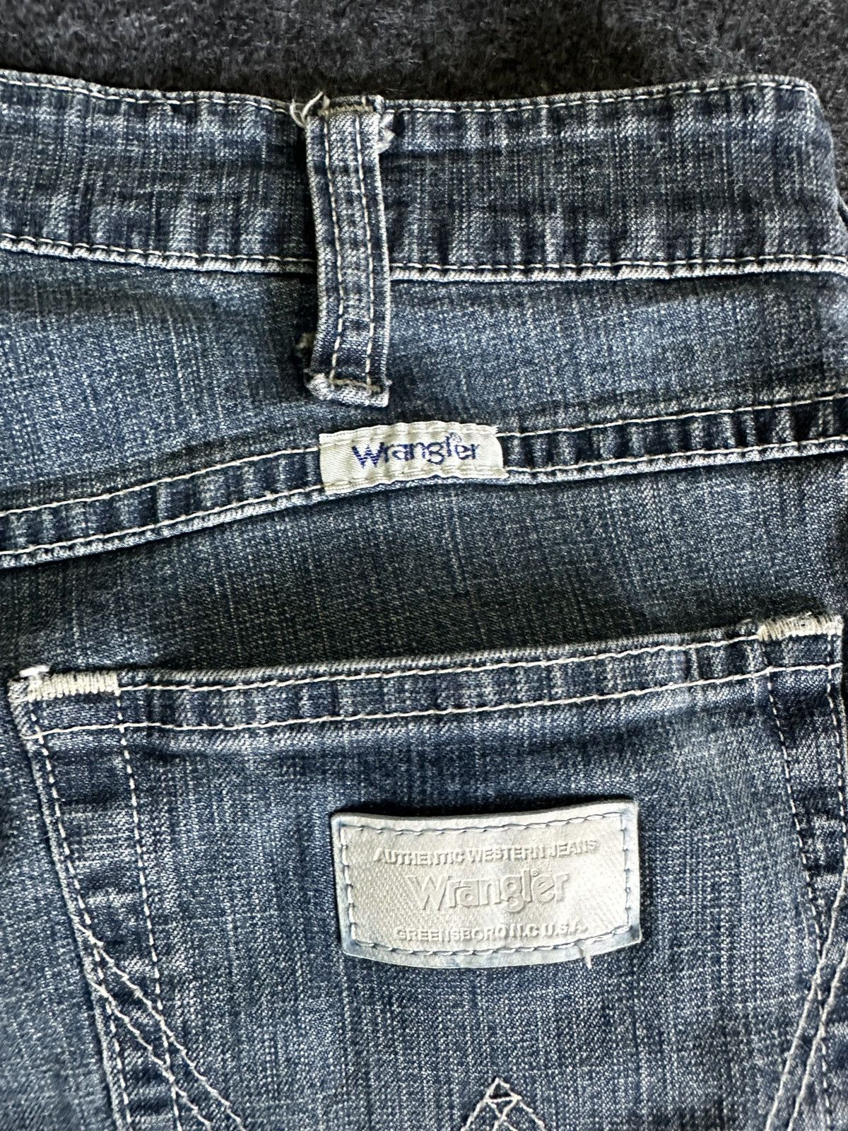 Vintage × Wrangler Vintage Wrangler 3444 White Tag Denim Size 30 D121 Size US 30 / EU 46 - 5 Thumbnail