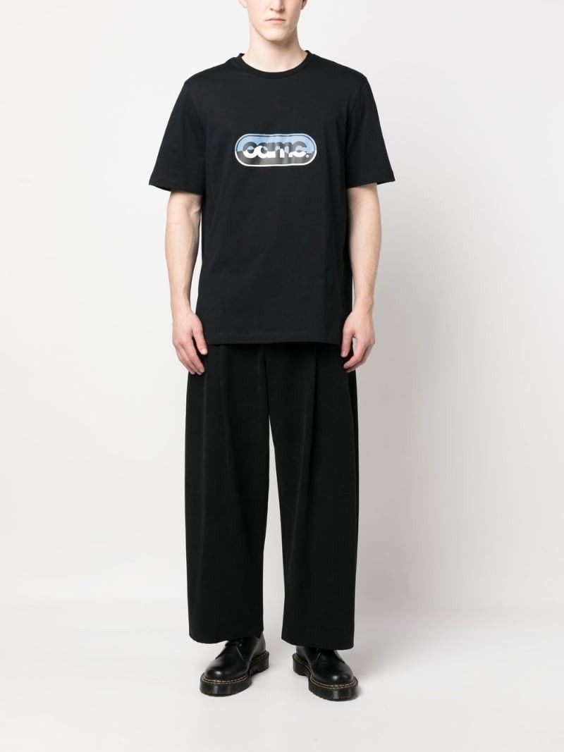 OAMC o1y0225 Logo Crewneck T-Shirt in Black Size US S / EU 44-46 / 1 - 5 Thumbnail
