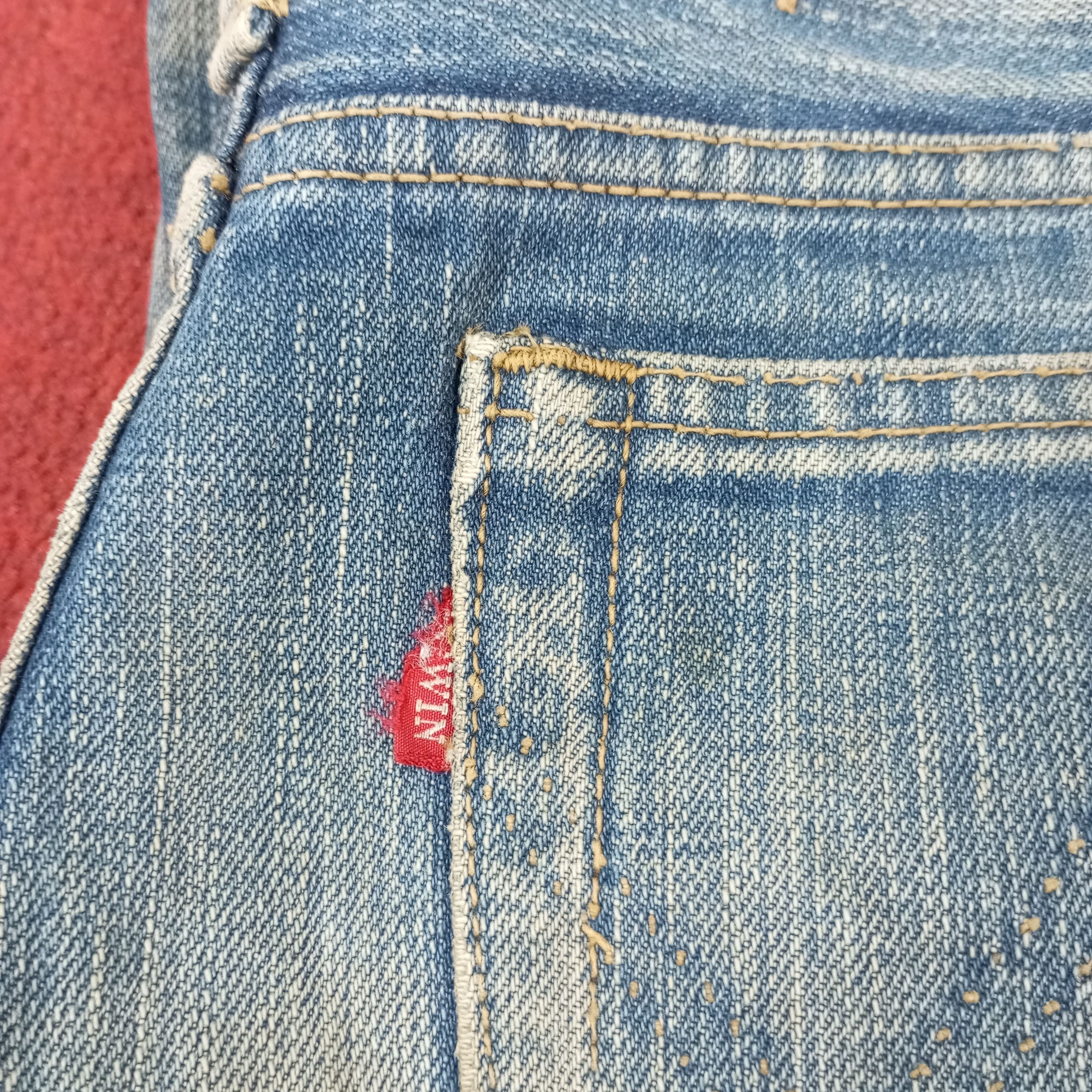 Edwin × Vintage Edwin Western Finest Blue Jeans Streetwear Style Size US 26 / EU 42 - 15 Thumbnail