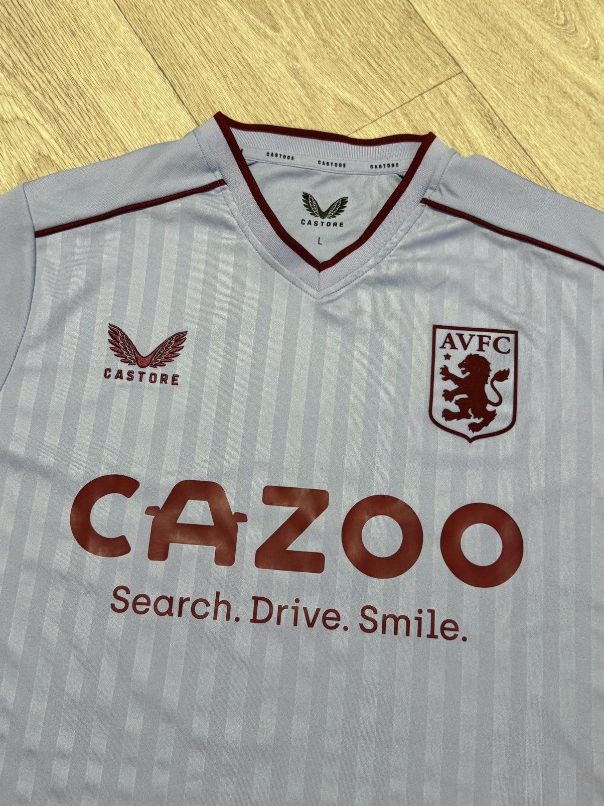 Castore 🔷Aston Villa 2022/23 Soccer jersey🔷 Size US L / EU 52-54 / 3 - 3 Thumbnail