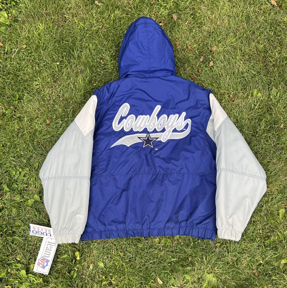 NFL NWT Vintage 90s Cowboys Starter Jacket Logo 7 Size US XL / EU 56 / 4 - 2 Thumbnail