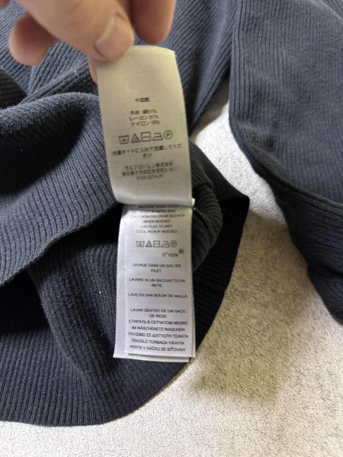 Polo Ralph Lauren POLO RALPH LAUREN WASHABLE WOOL ROLL NECK JUMPER Size US M / EU 48-50 / 2 - 6 Thumbnail