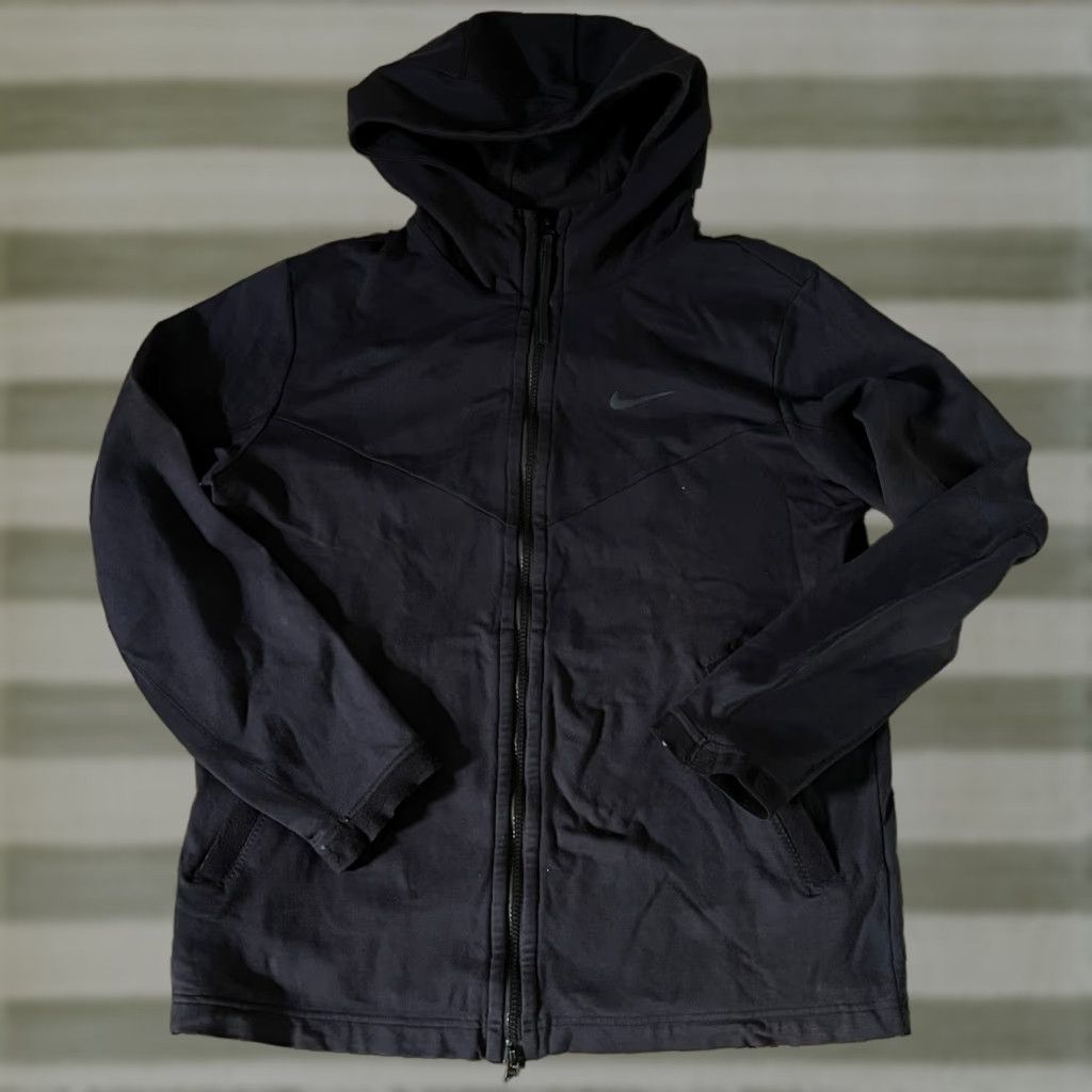 Nike Tech Fleece Hoodie Men's Size Medium Black Sport Training