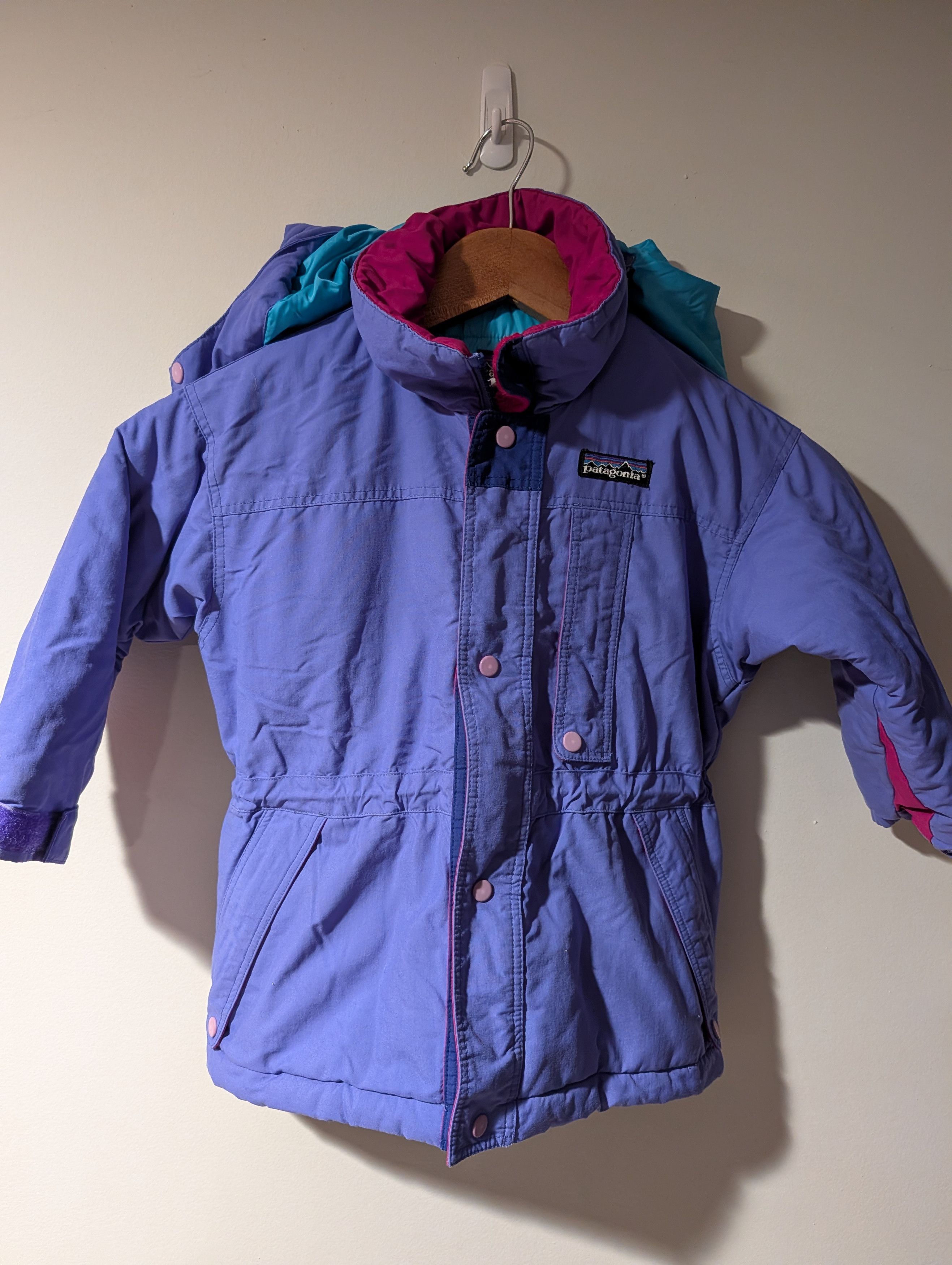 Patagonia Vintage 1992 Patagonia Kids Size 3 STY65880 Parka Jacket Size M / US 6-8 / IT 42-44 - 1 Thumbnail