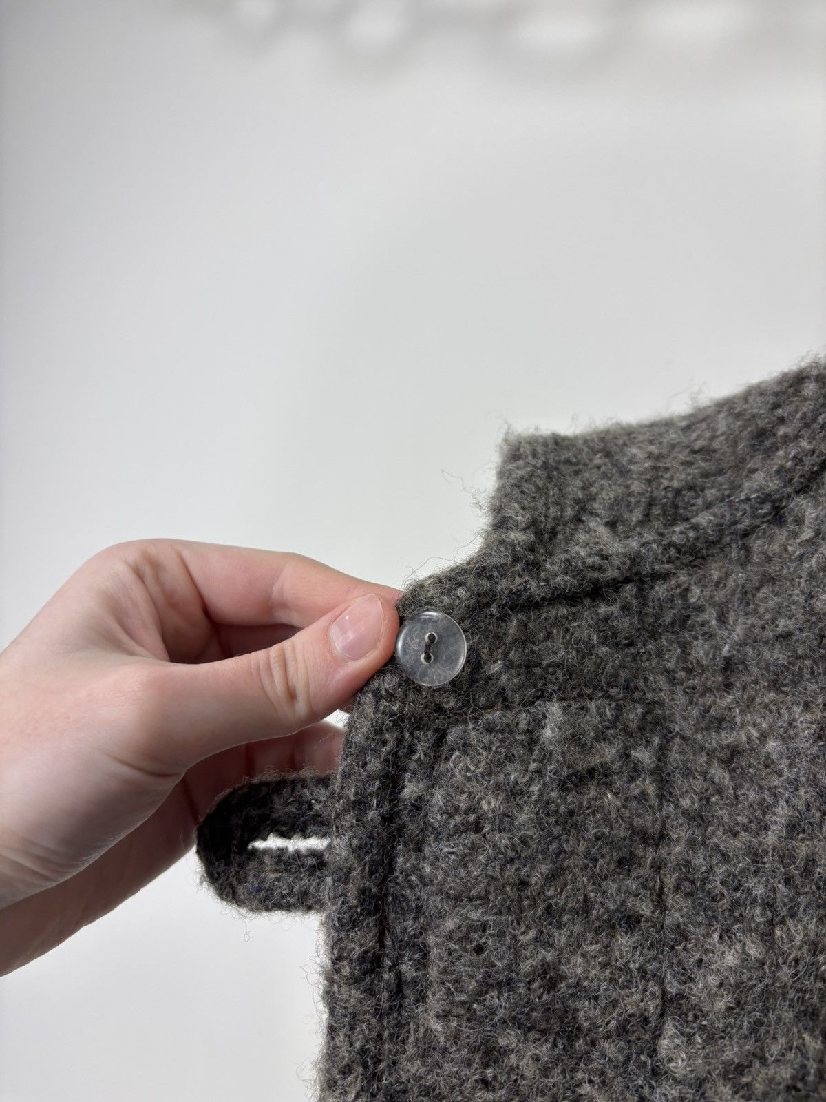 Other Moessmer Tiroler Loden Women’s Grey Wool Blend Duffle Coat Size S / US 4 / IT 40 - 14 Thumbnail