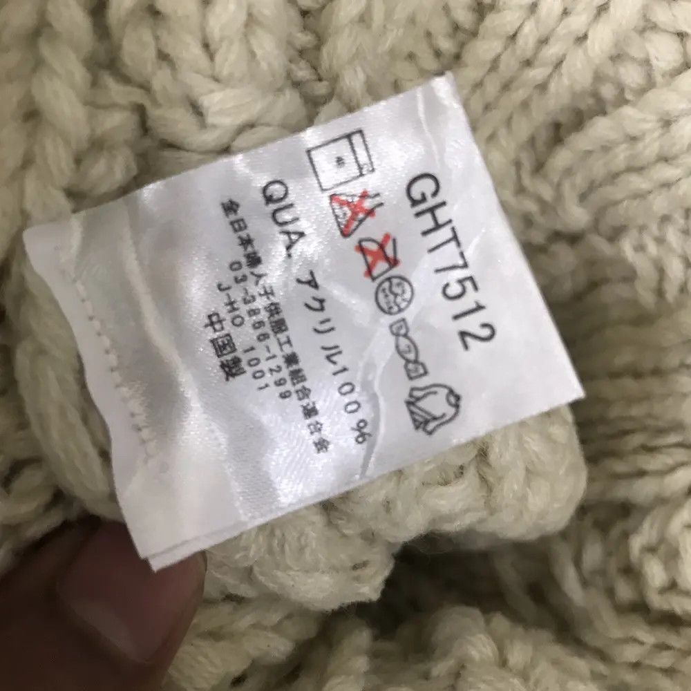 Japanese Brand × Vintage Japanese Brand Knit Bobble Beanie Hat Size ONE SIZE - 5 Thumbnail