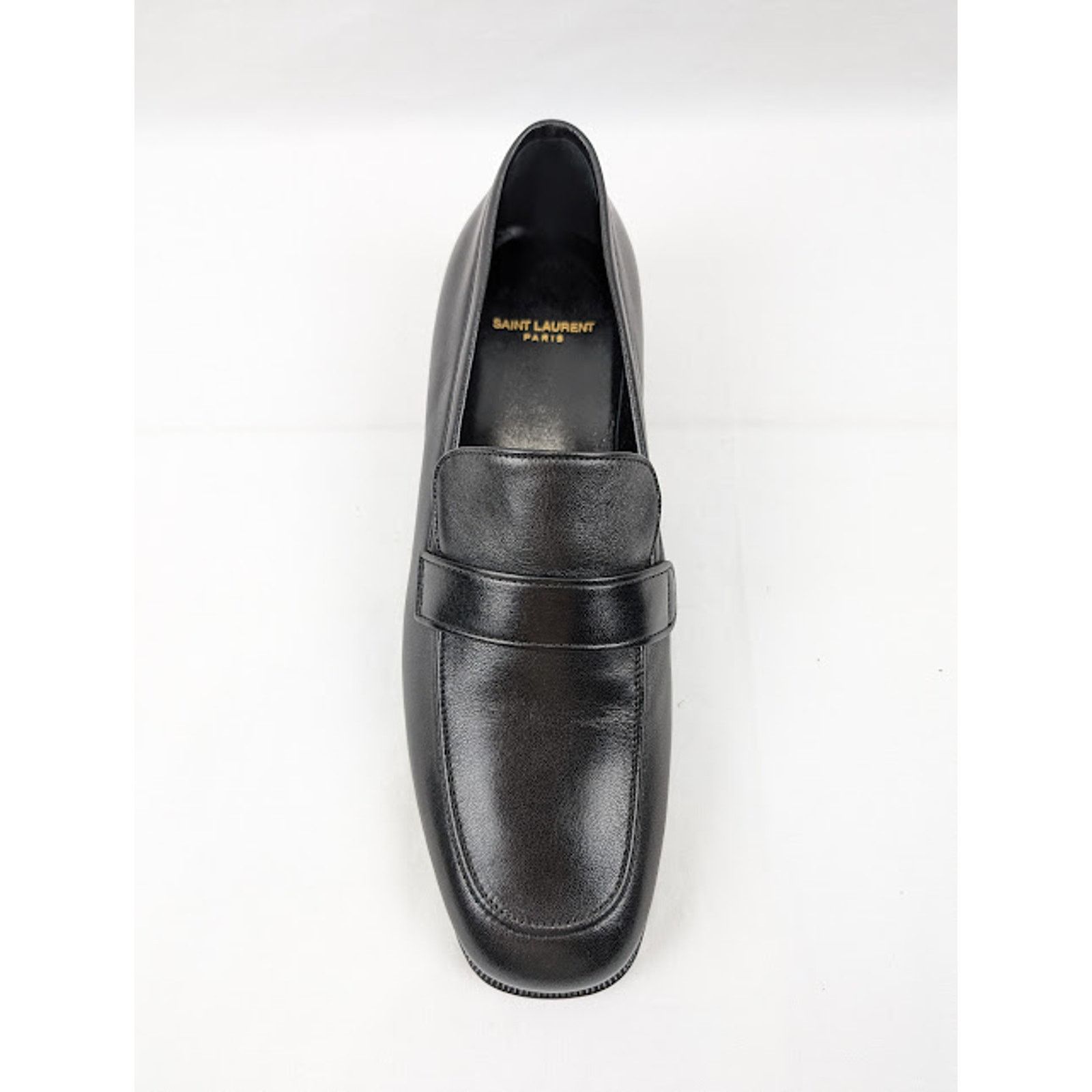 Saint Laurent Paris o1rshd1 Solferino 30 Moc Shoes in Nero Size US 12 / EU 45 - 6 Thumbnail