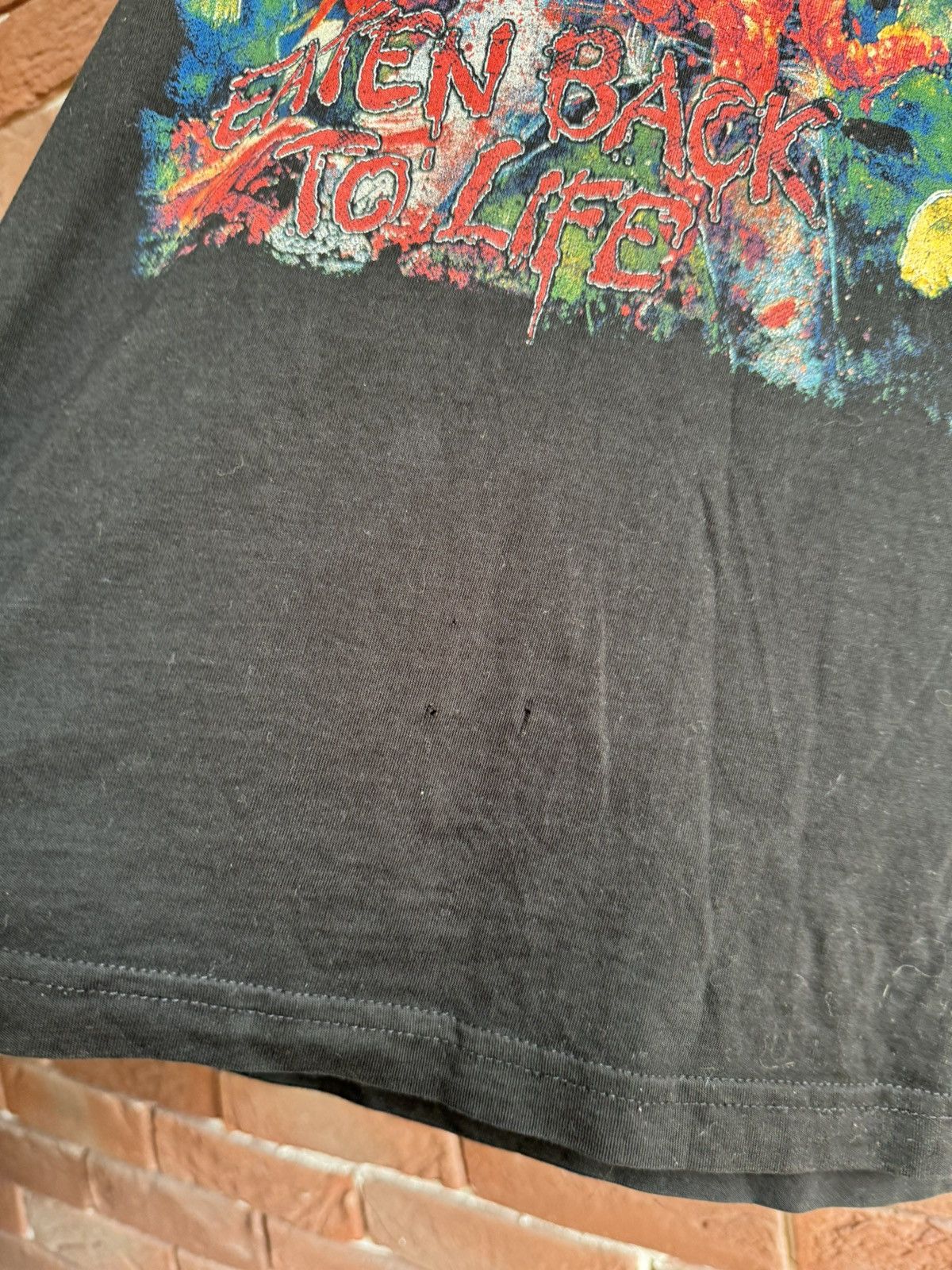 Band Tees Rare 00s Cannibal Corpse Eaten Back Life Metal Band Tee L Size US L / EU 52-54 / 3 - 7 Thumbnail