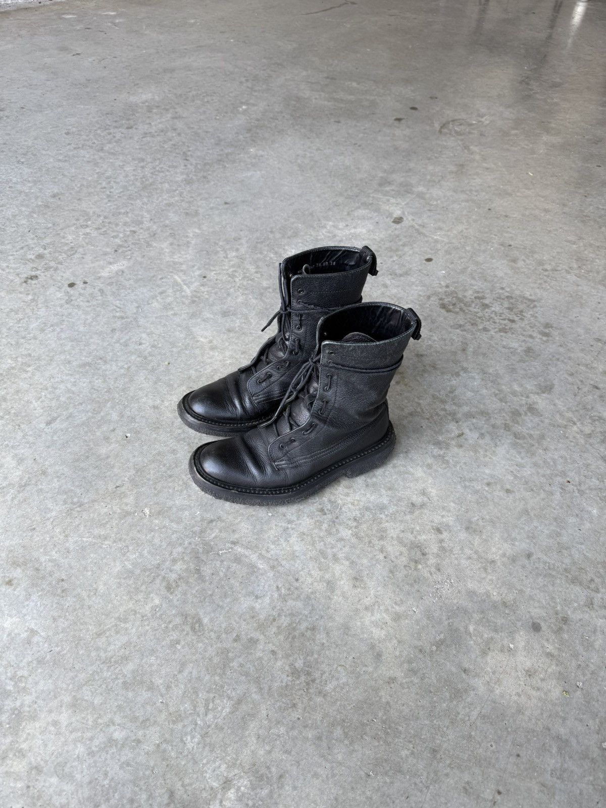 Dior Dior Homme AW07 “Navigate” Combat boots Size US 5 / EU 37 - 1 Thumbnail