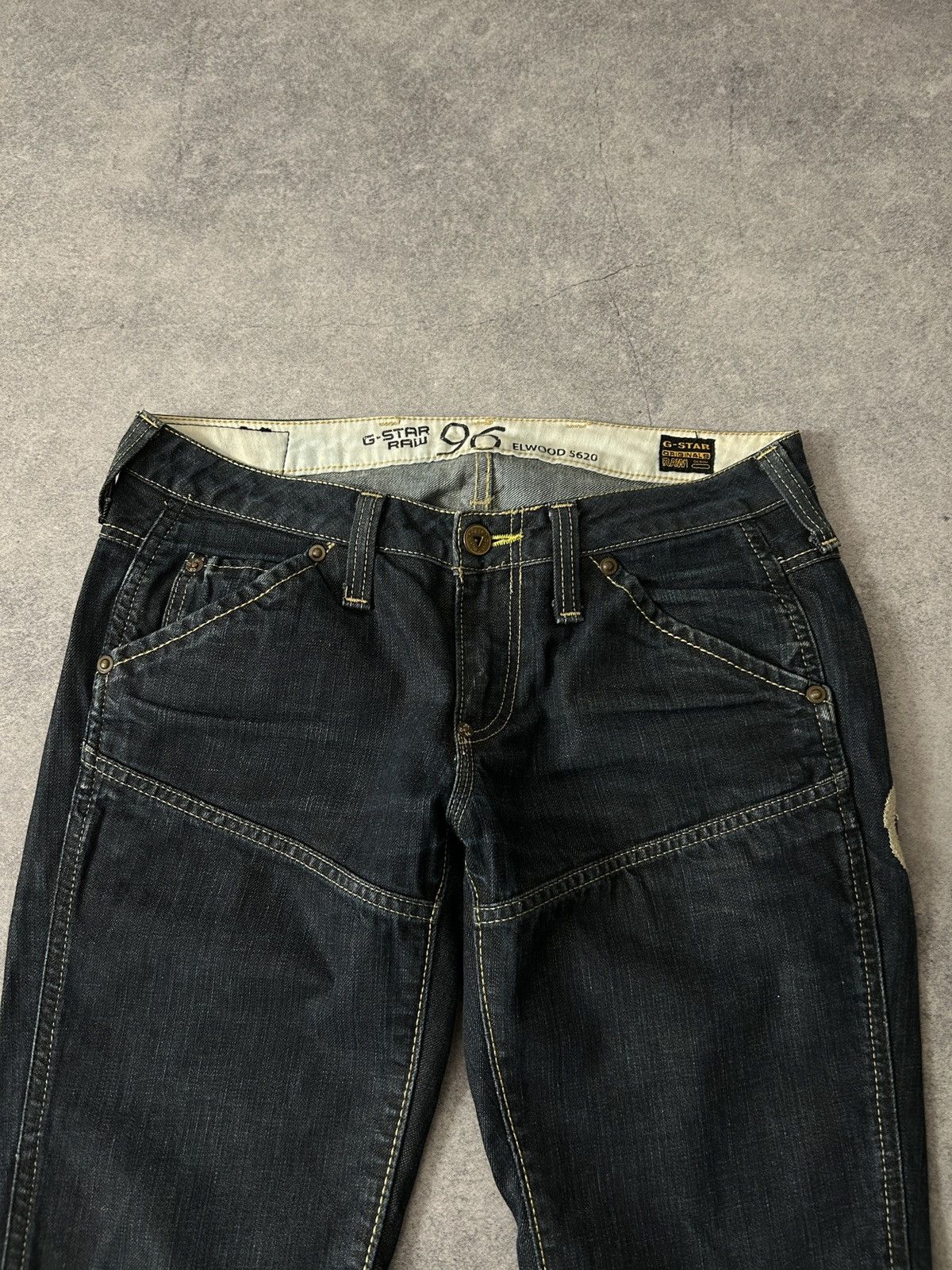 G-Star Vintage G-star Raw 96 Elwood jeans y2k mens Size US 28 / EU 44 - 4 Thumbnail