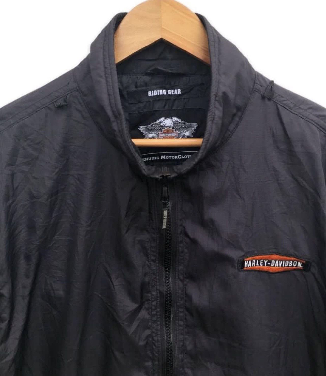 Harley Davidson HARLEY DAVIDSON MEN'S NYLON RIDING GEAR MOTO JACKET Size US M / EU 48-50 / 2 - 8 Thumbnail