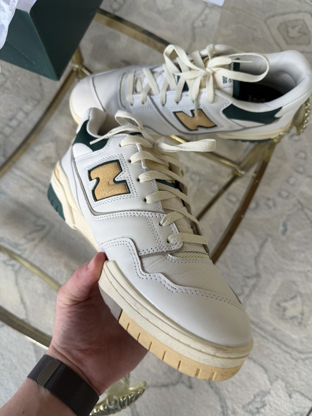 Aime Leon Dore × New Balance ALD x NB 550 Size US 10.5 / EU 43-44 - 2 Thumbnail
