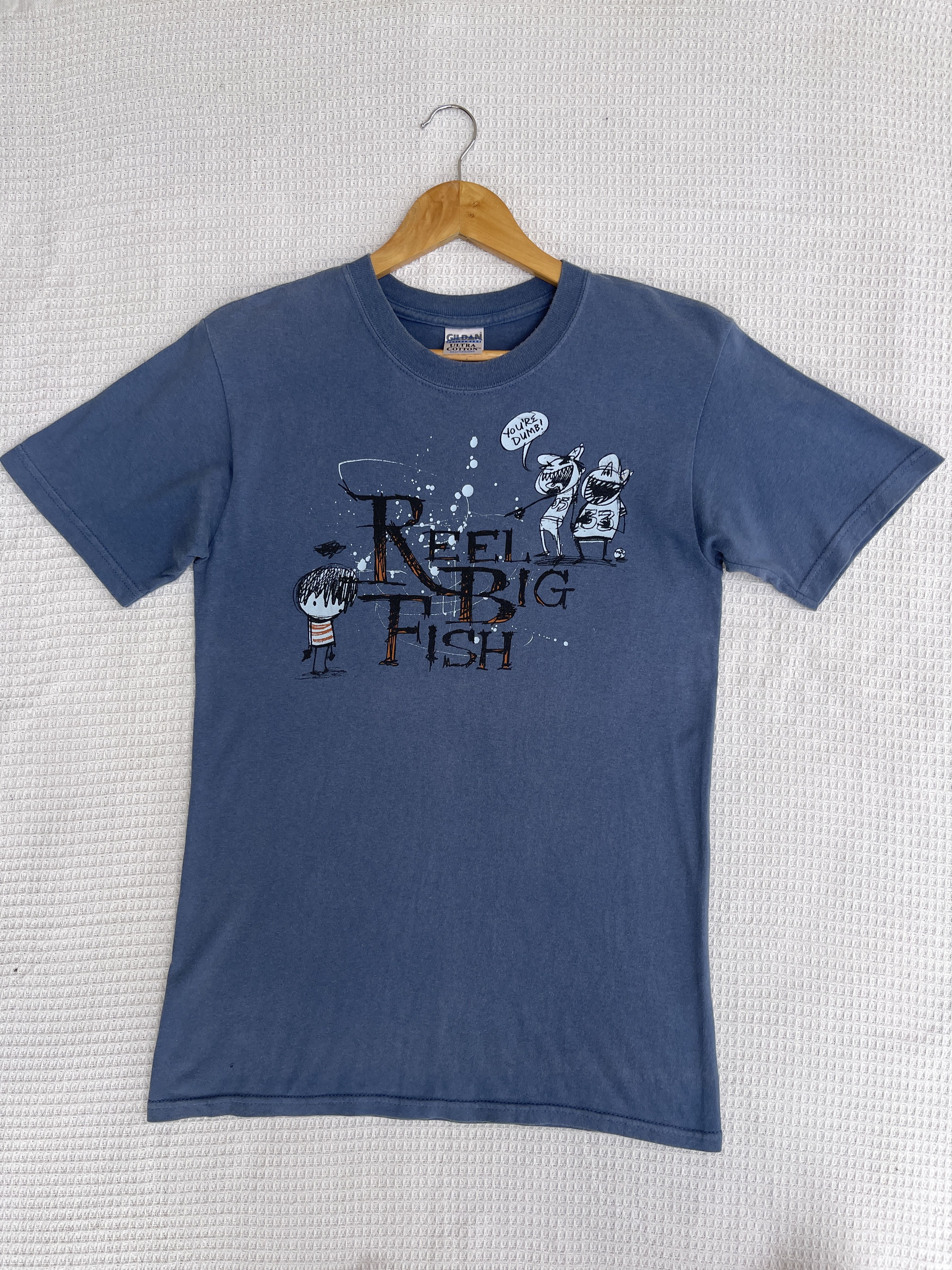 Band Tees Last Drop🔥Rare🔥Vintage Reel Big Fish Rock Band T-Shirt Size US S / EU 44-46 / 1 - 7 Thumbnail