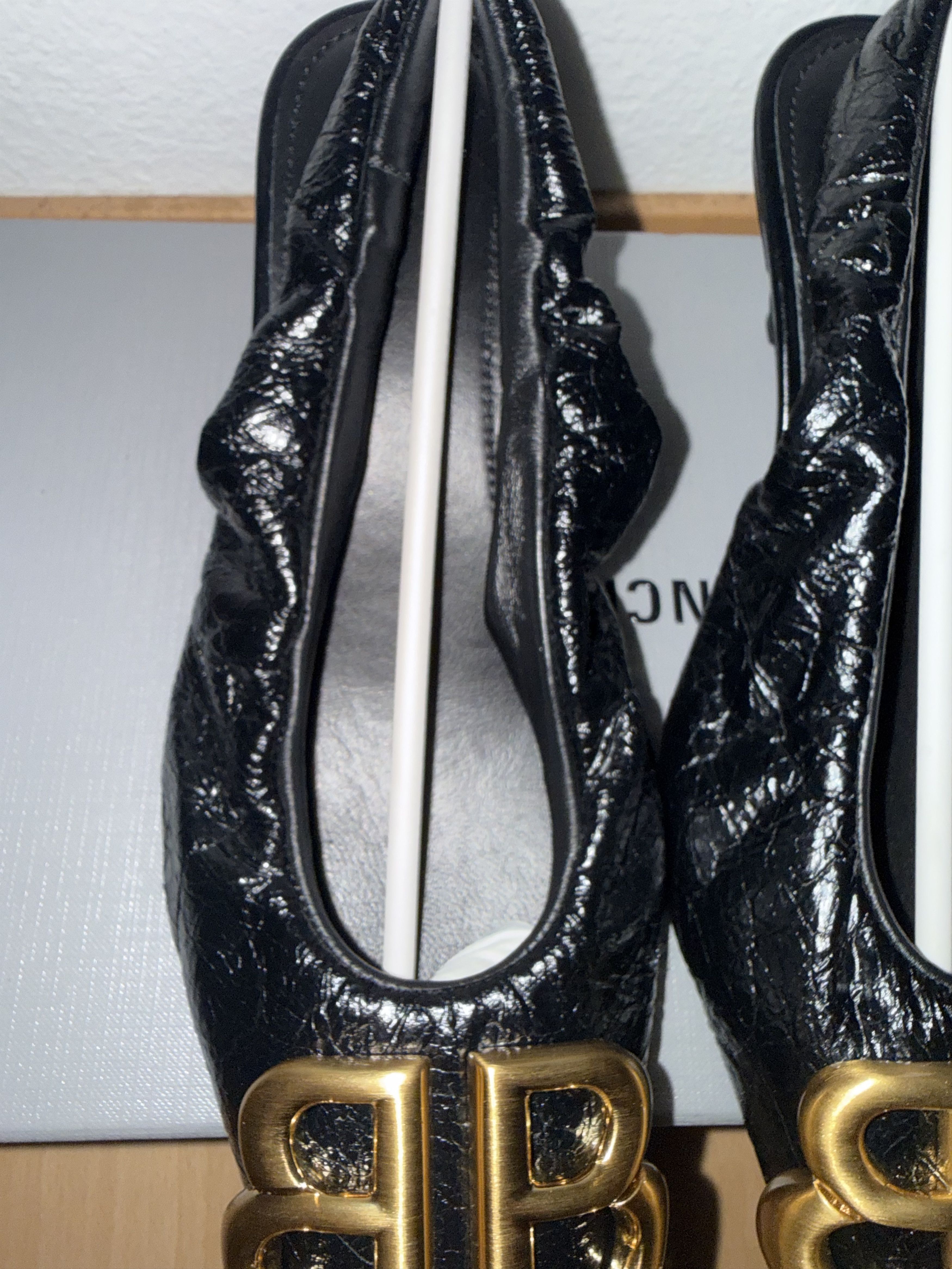 Balenciaga BALENCIAGA MONACO BB PUMPS Size US 7 / IT 37 - 3 Thumbnail