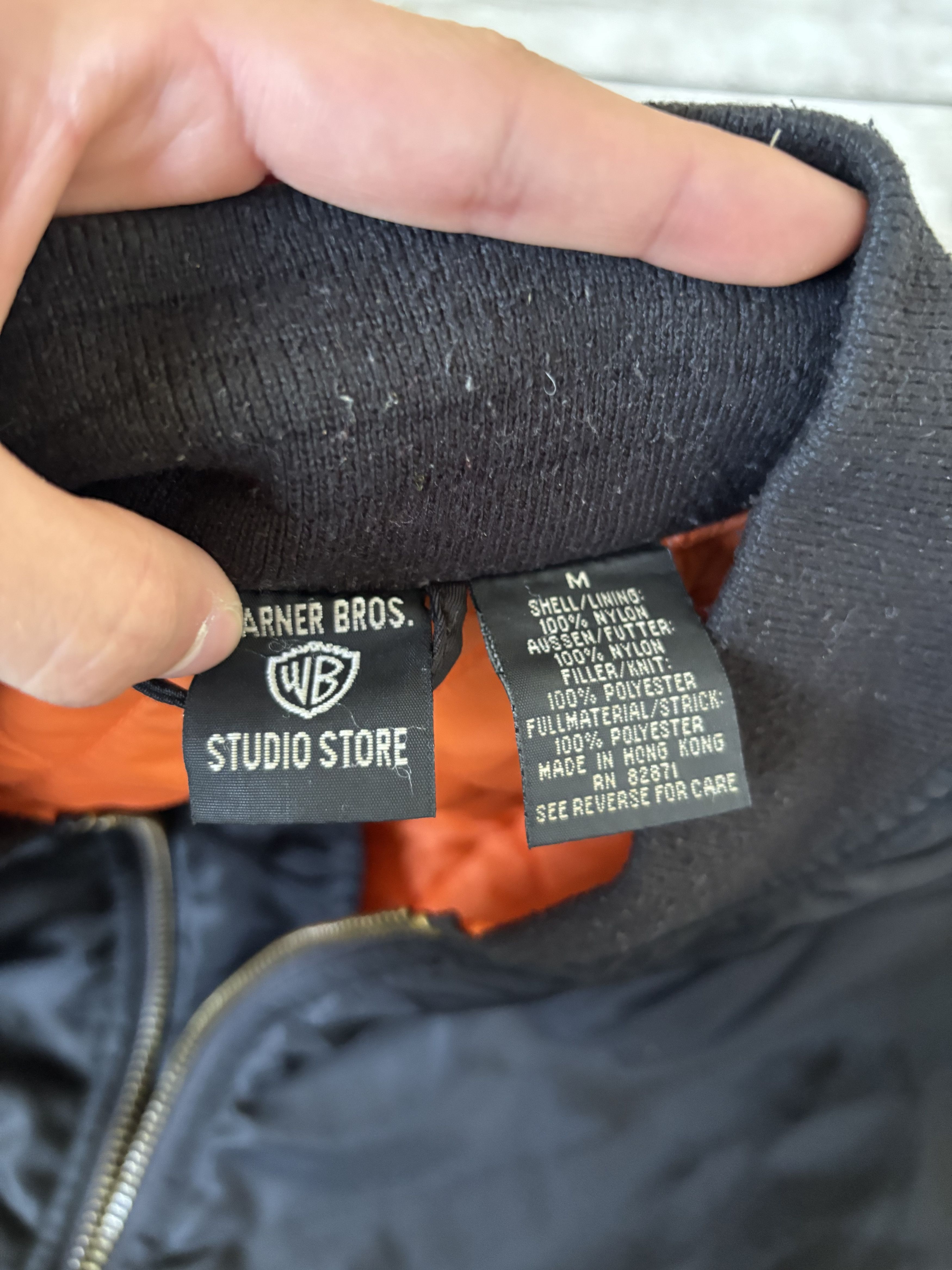 Junya Watanabe VTG RAF SIMONS TYPE! LOONEY TUNES BOMBER JACKET Size US M / EU 48-50 / 2 - 9 Thumbnail