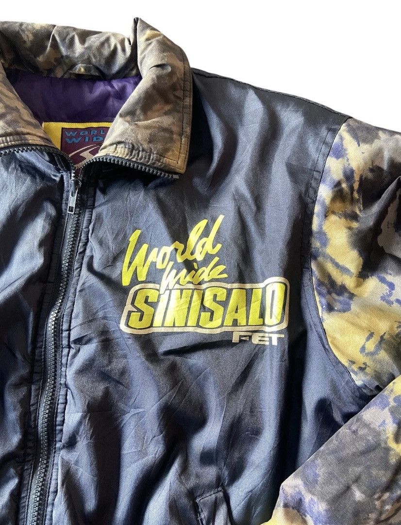 Gear for Sports Vintage 90s Sinisalo Worldwide Motocross Jacket by Fet Size US L / EU 52-54 / 3 - 4 Thumbnail