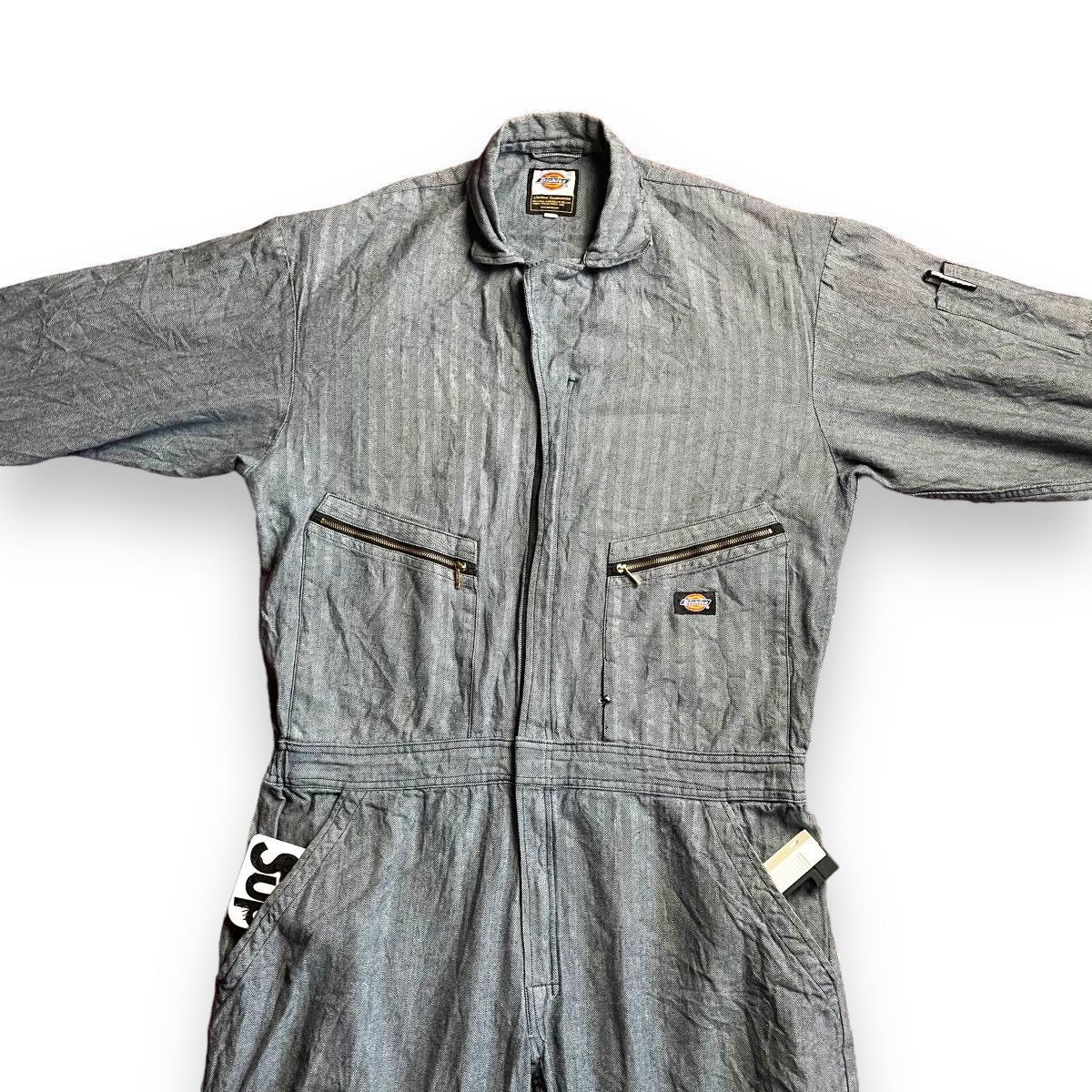 Dickies VINTAGE DICKIES DENIM COVERALL JUMPSUIT Size US 38 / EU 54 - 5 Thumbnail