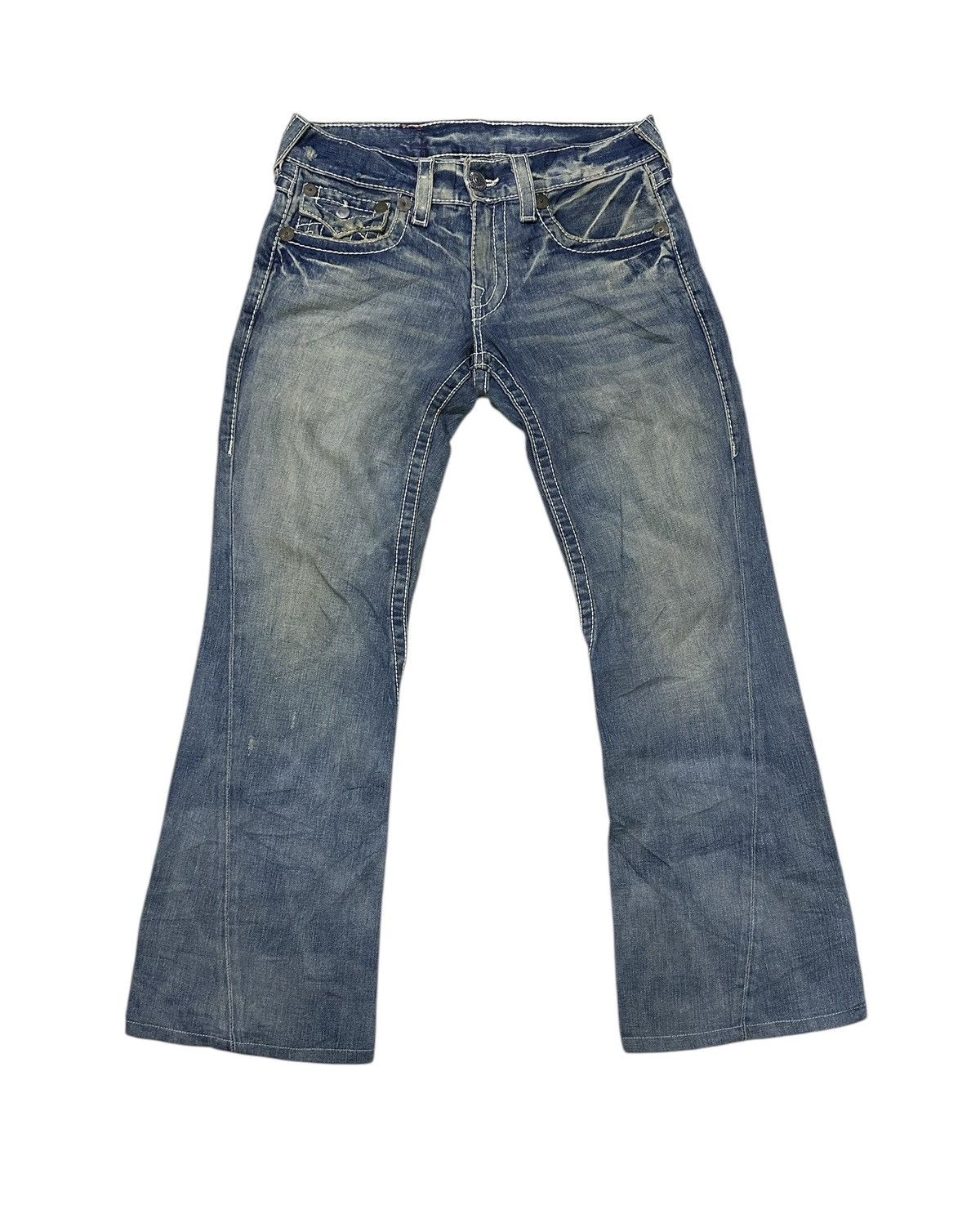 True Religion True religion flair distressed jeans low rinse Size US 33 - 1 Thumbnail