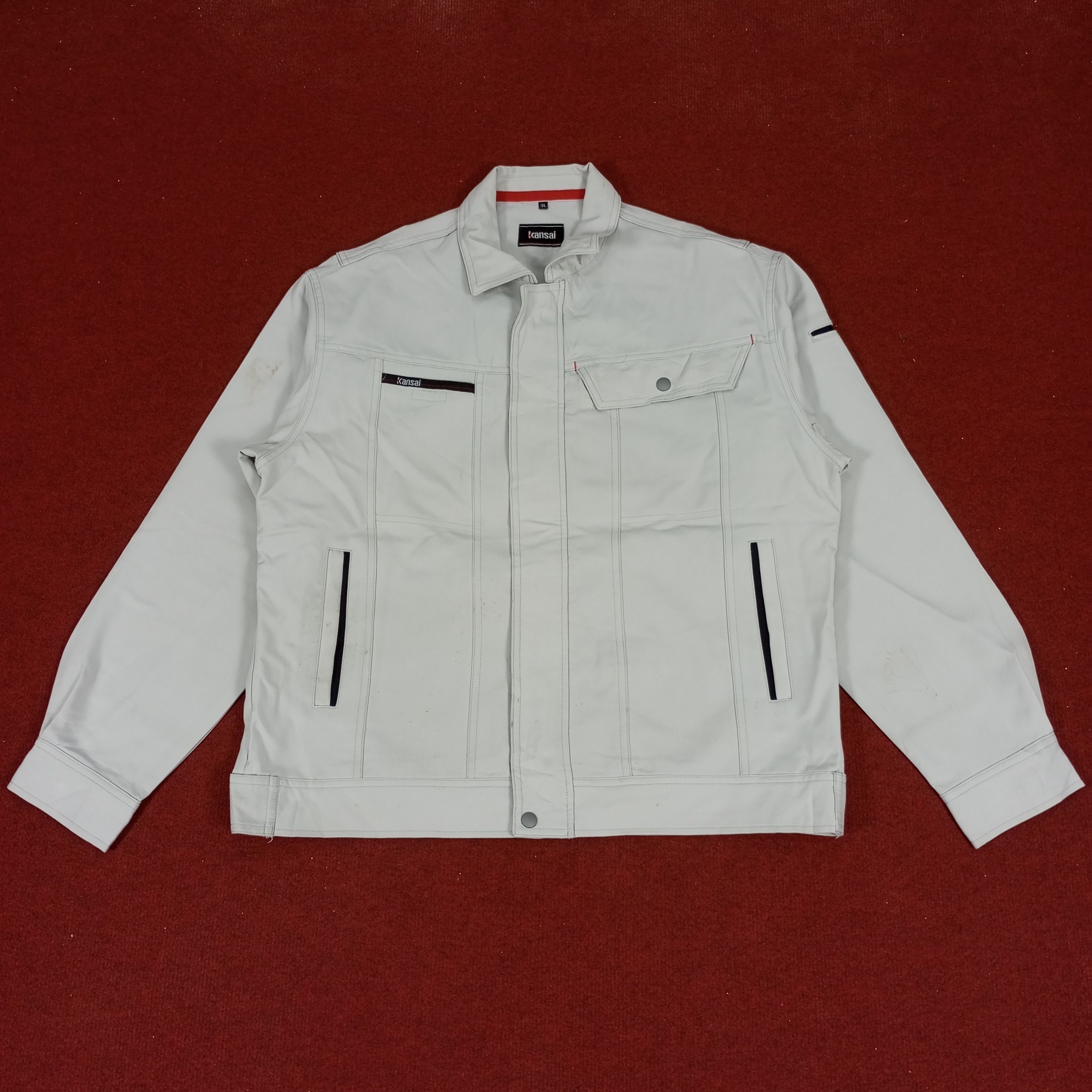 Japanese Brand × Vintage Kansai X Custom Number Nine Art Streetwear Jacket Size US L / EU 52-54 / 3 - 3 Thumbnail