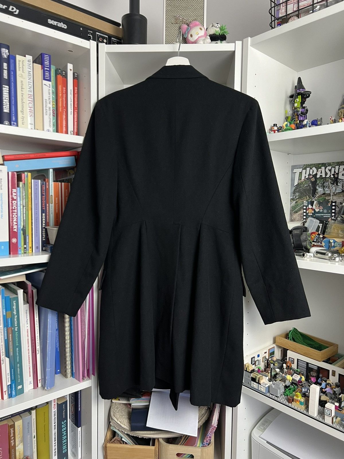 Japanese Brand × Y's × Yohji Yamamoto Vintage Y’s Yohji Yamamoto wool coat jacket S archive opium Size S / US 4 / IT 40 - 2 Thumbnail