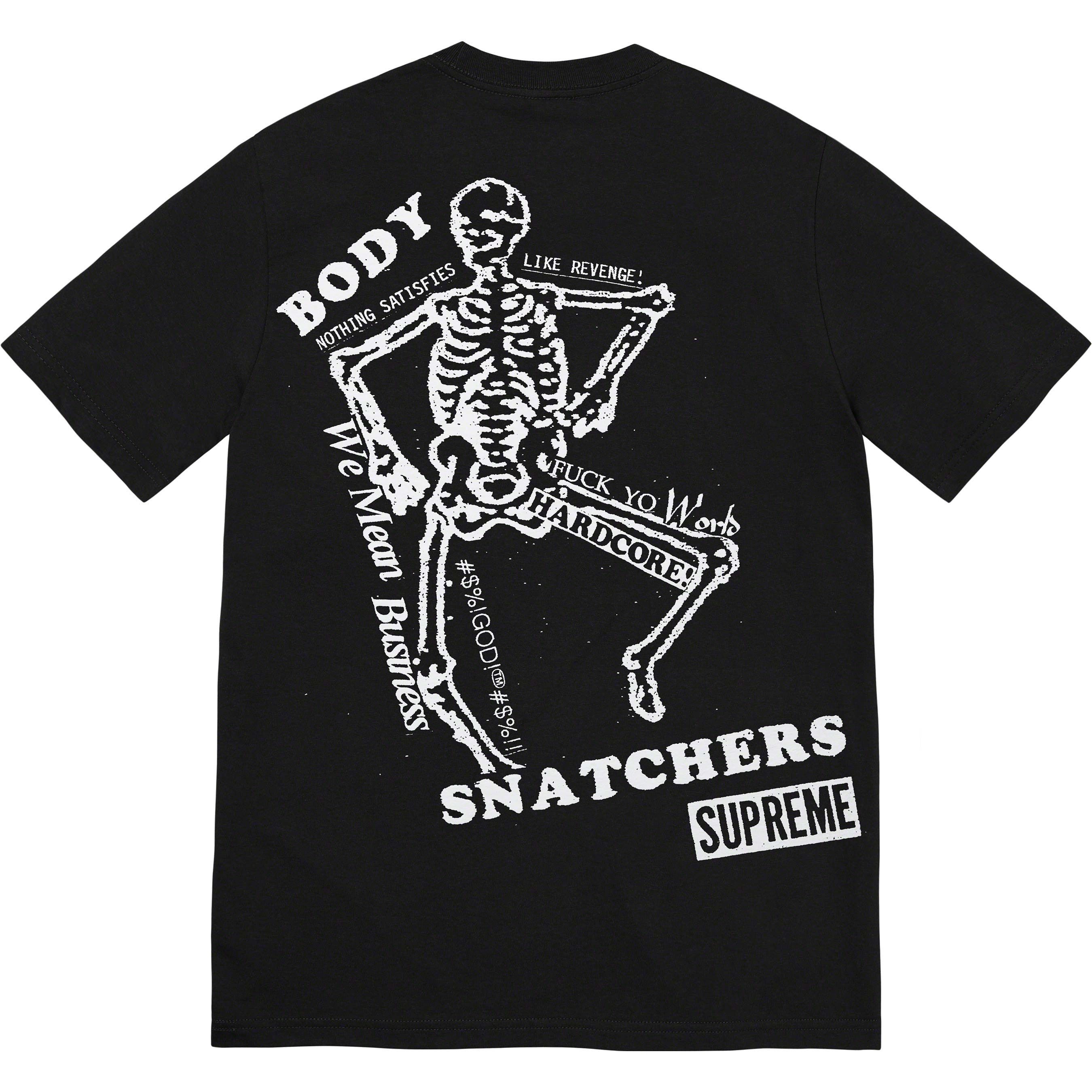 Supreme Supreme Body Snatchers Tee Black Large Size US L / EU 52-54 / 3 - 1 Thumbnail